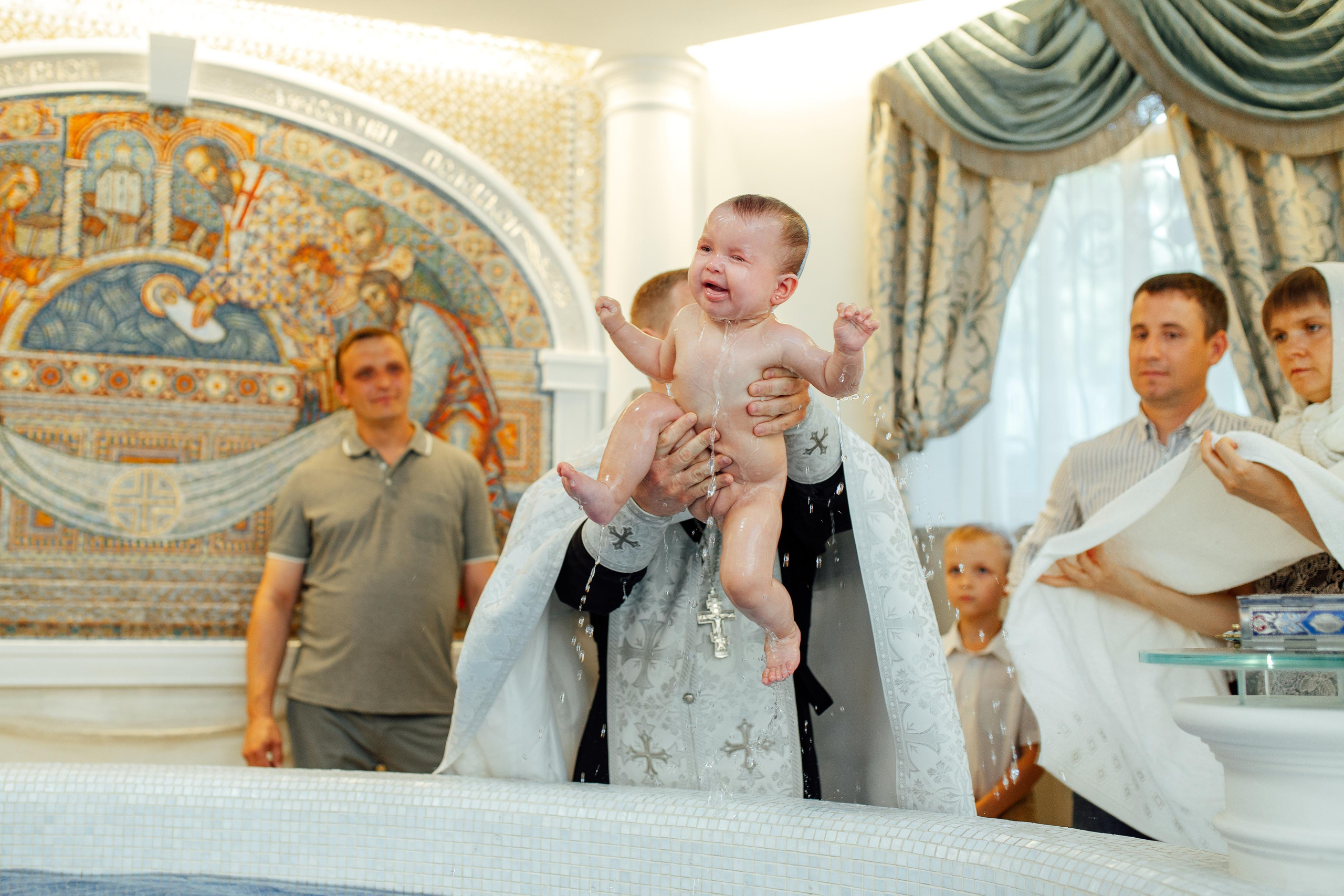 Таинство крещения Ники, Храм Святой Живоначальной Троицы, Минск 02.07.2022