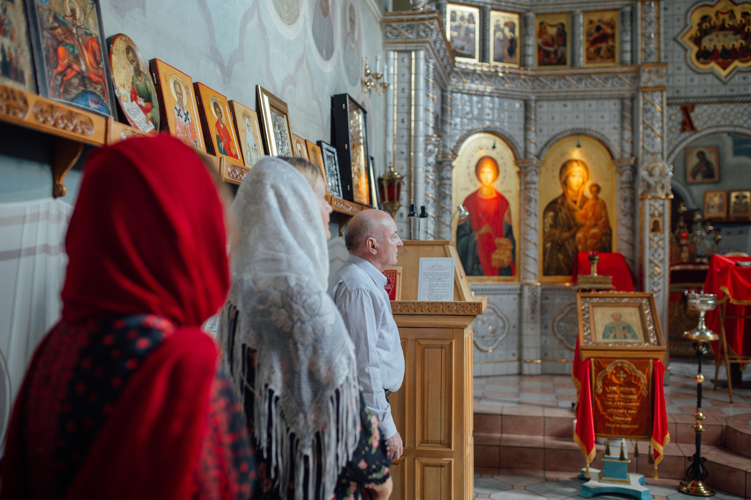 Крещение Агаты, Храм Иова Многострадального, Дом Милосердия апрель, 22