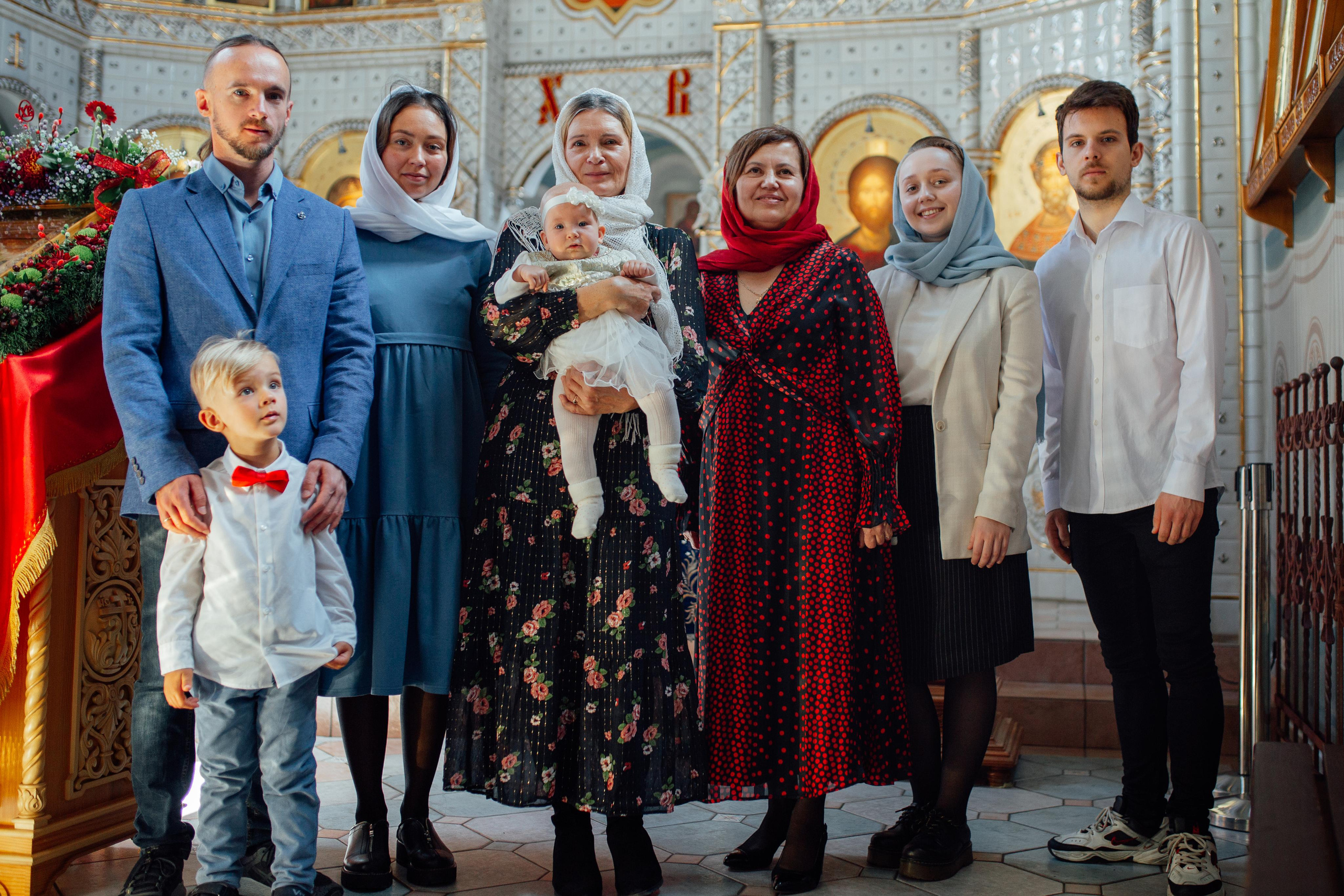 Крещение Агаты, Храм Иова Многострадального, Дом Милосердия апрель, 22