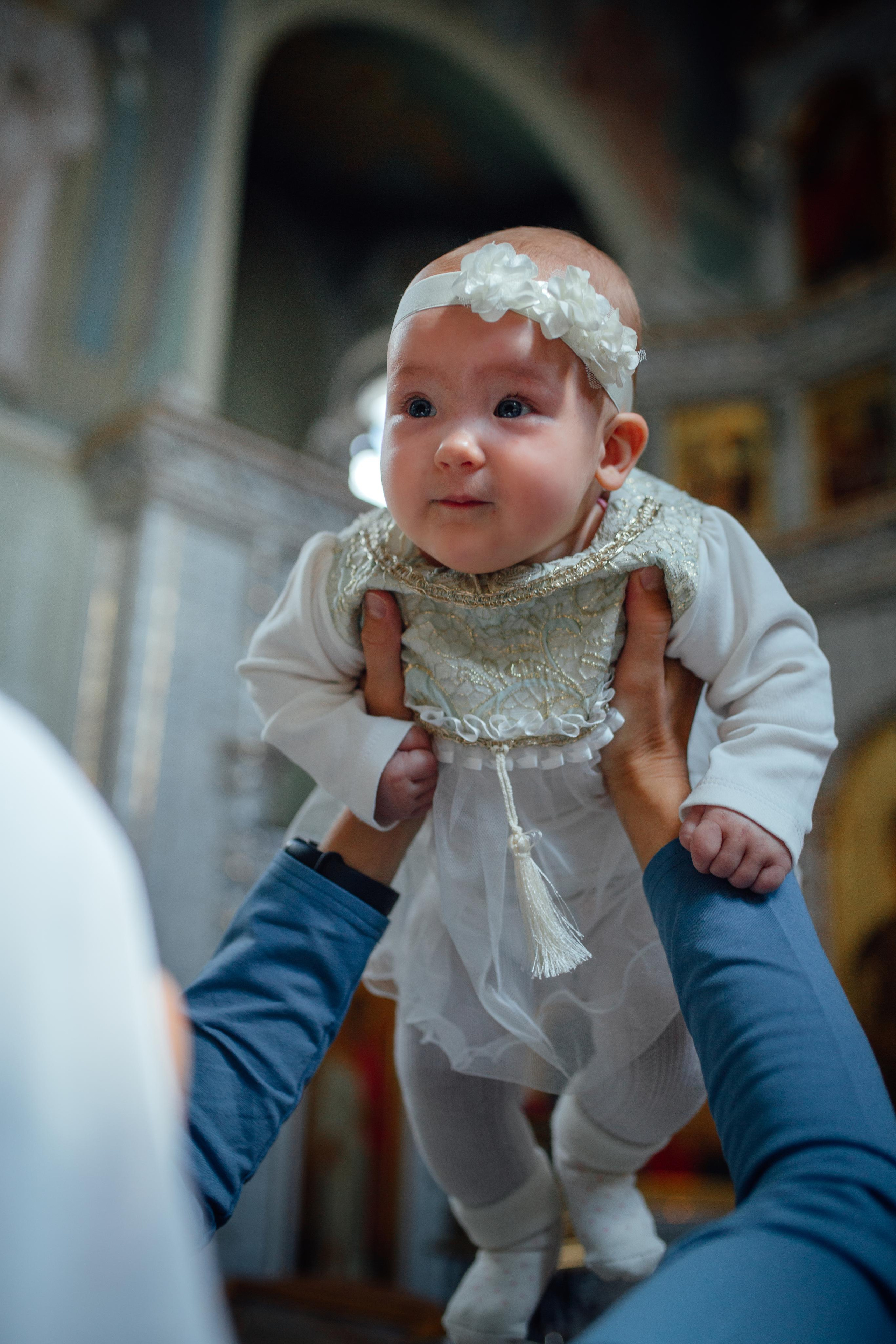 Таинство крещения Агаты, 30 апреля 2022 года