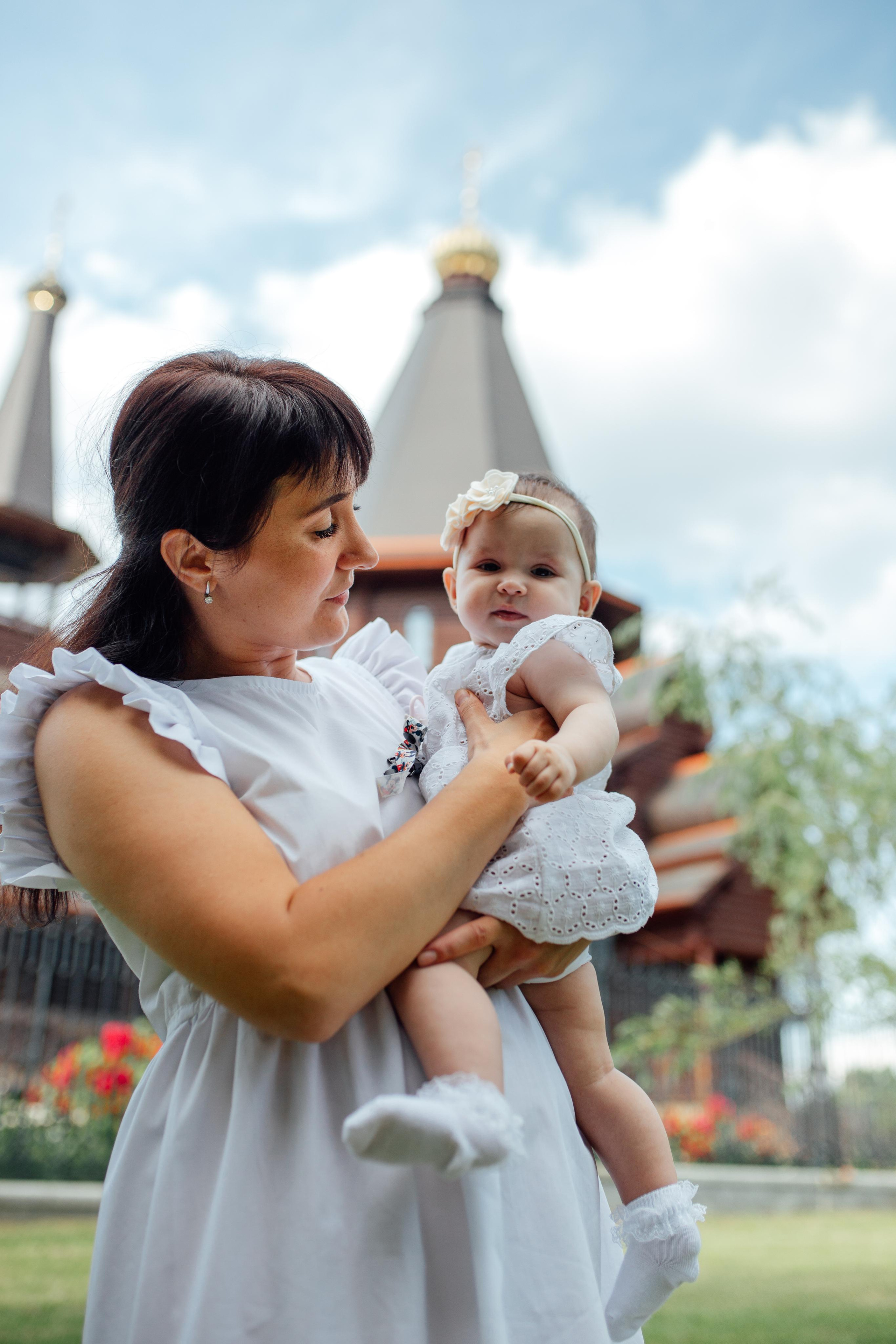 Таинство крещения Ники, Храм Святой Живоначальной Троицы, Минск 02.07.2022