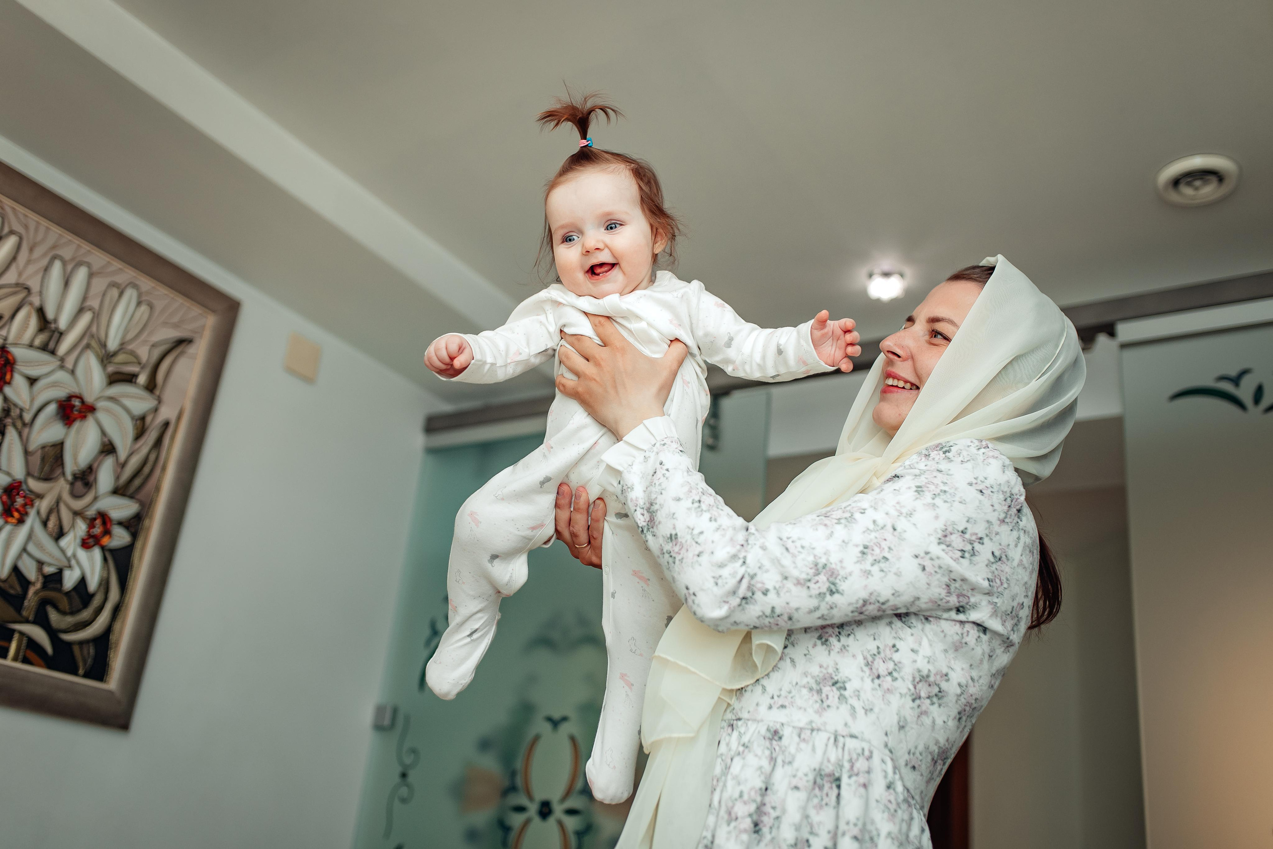 Таинство крещения Ксении, Храм Святой Живоначальной Троицы, Минск