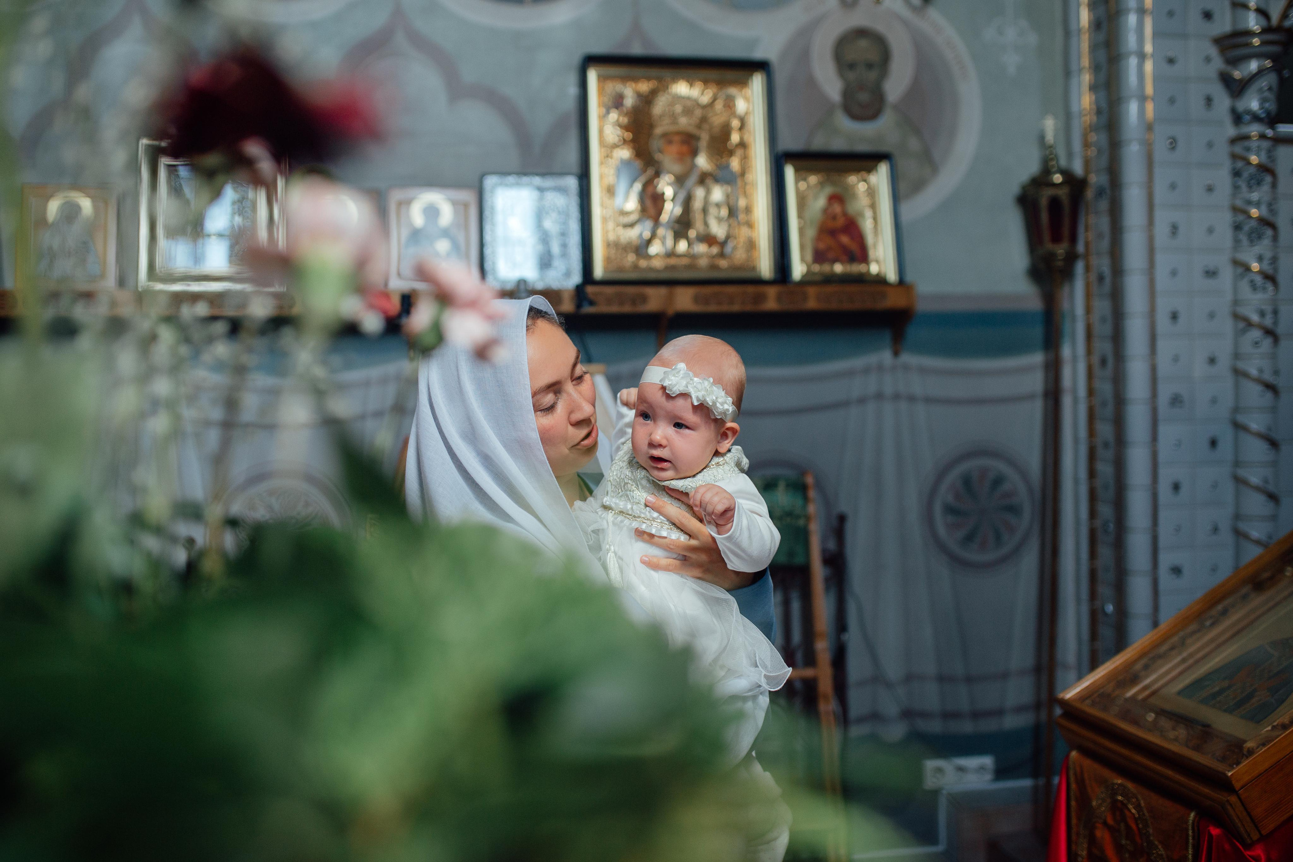 Крещение Агаты, Храм Иова Многострадального, Дом Милосердия апрель, 22