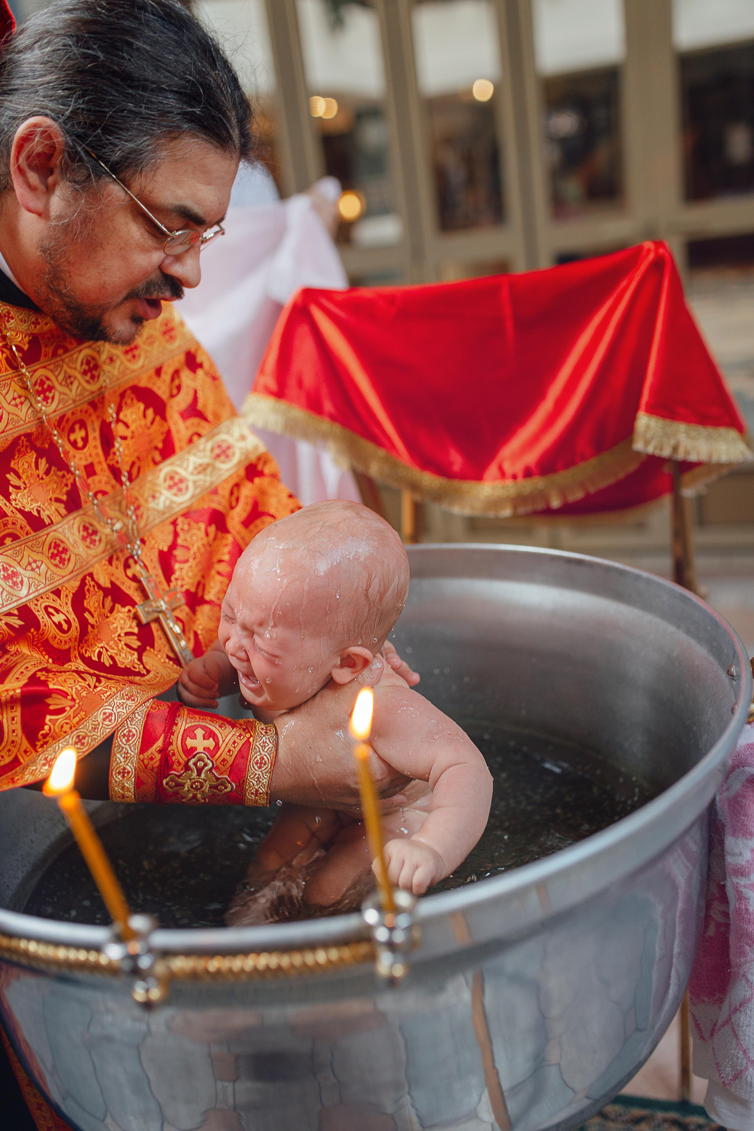 Крещение Агаты, Храм Иова Многострадального, Дом Милосердия апрель, 22