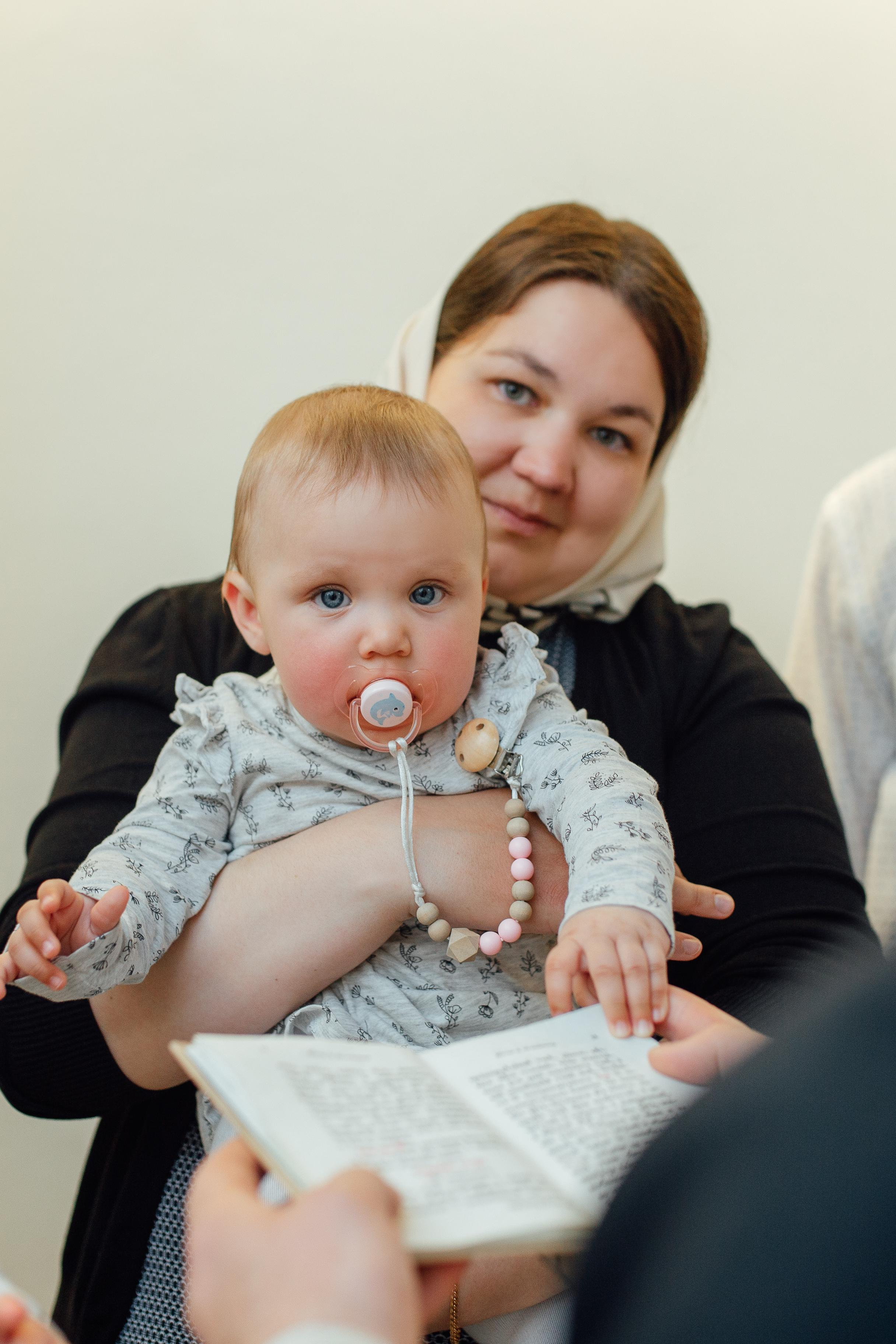 Таинство крещения Арины и Полины, Храм Святой Живоначальной Троицы, Минск