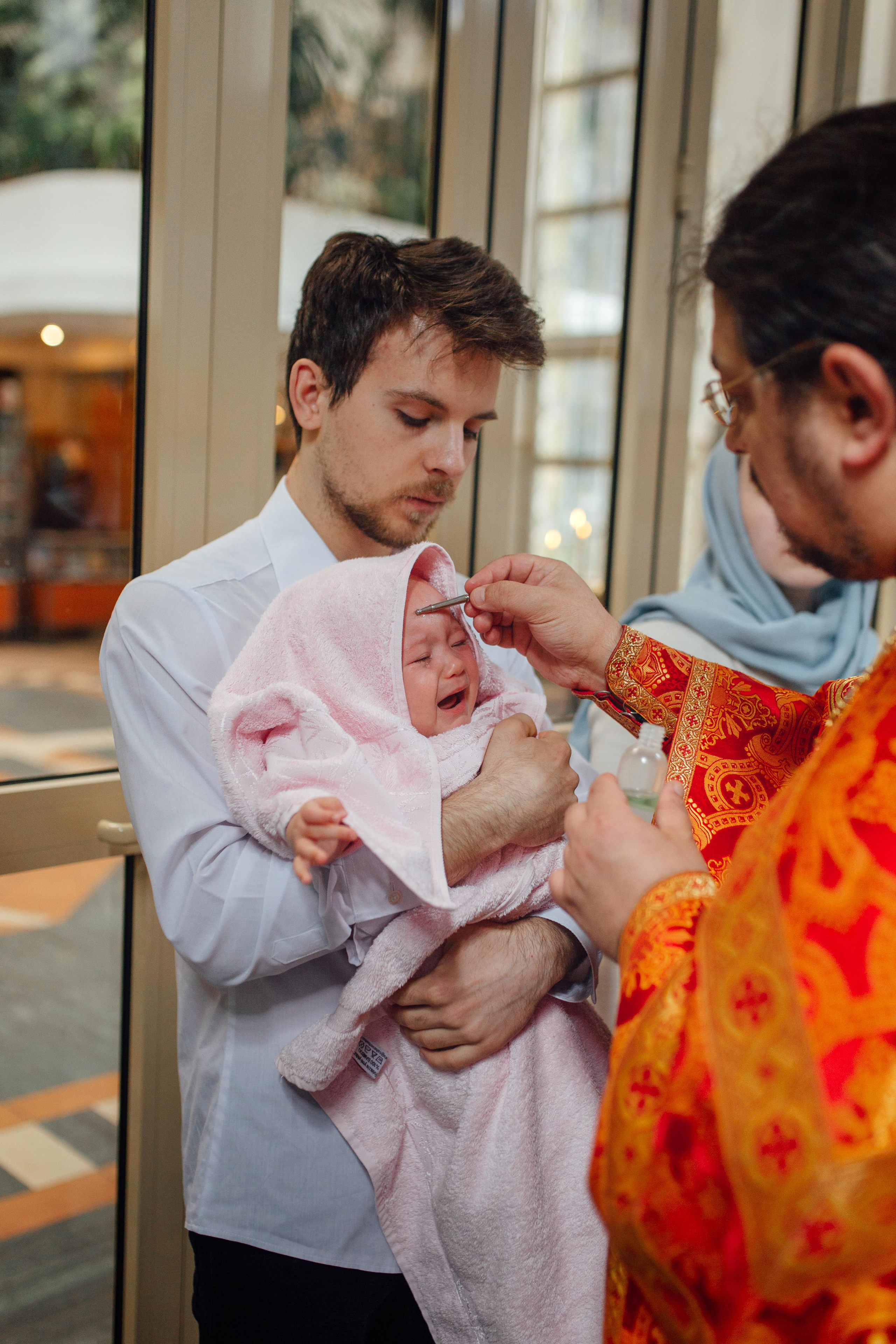 Крещение Агаты, Храм Иова Многострадального, Дом Милосердия апрель, 22