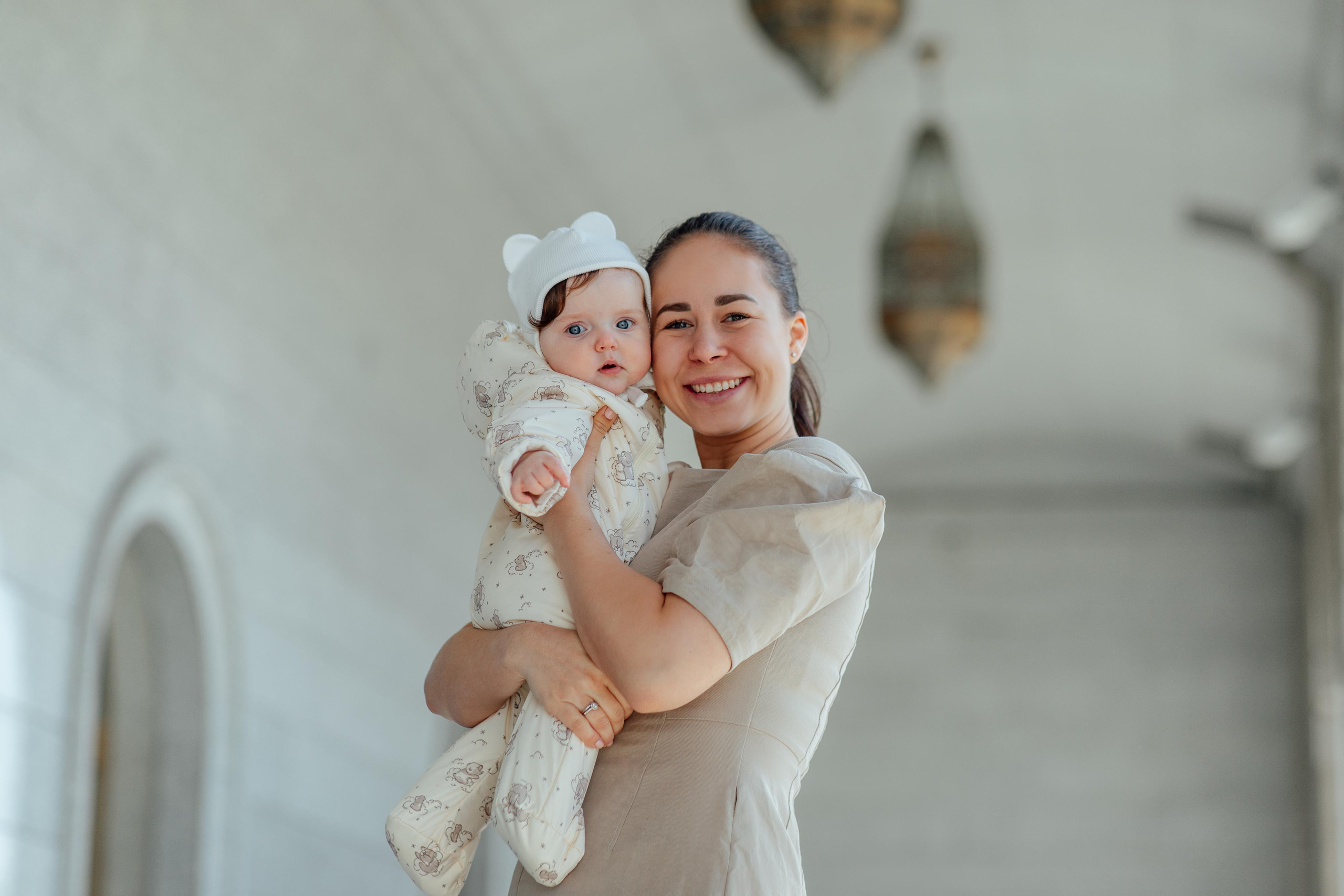 Таинство крещения Ксении, Храм Святой Живоначальной Троицы, Минск