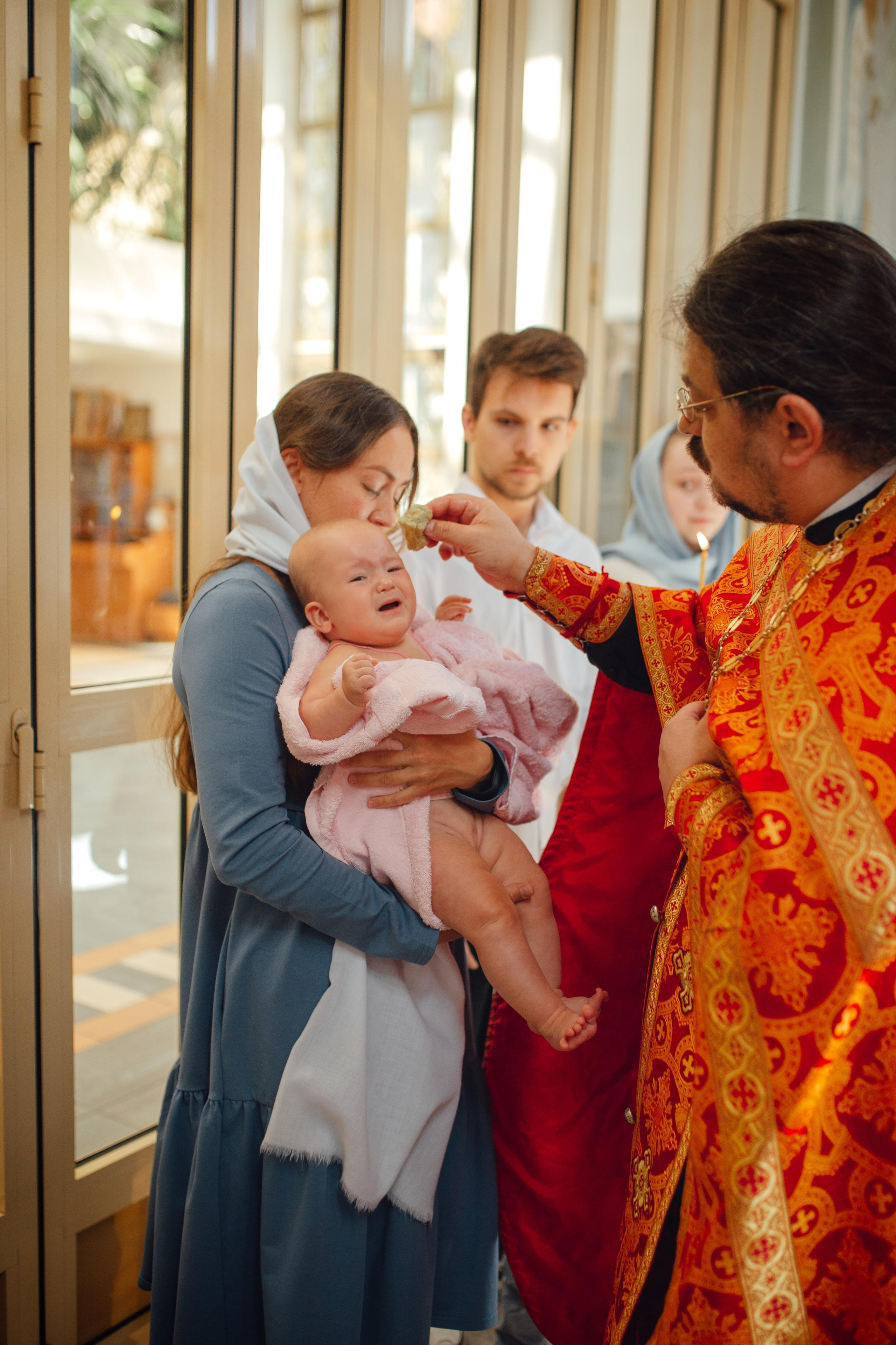 Крещение Агаты, Храм Иова Многострадального, Дом Милосердия апрель, 22