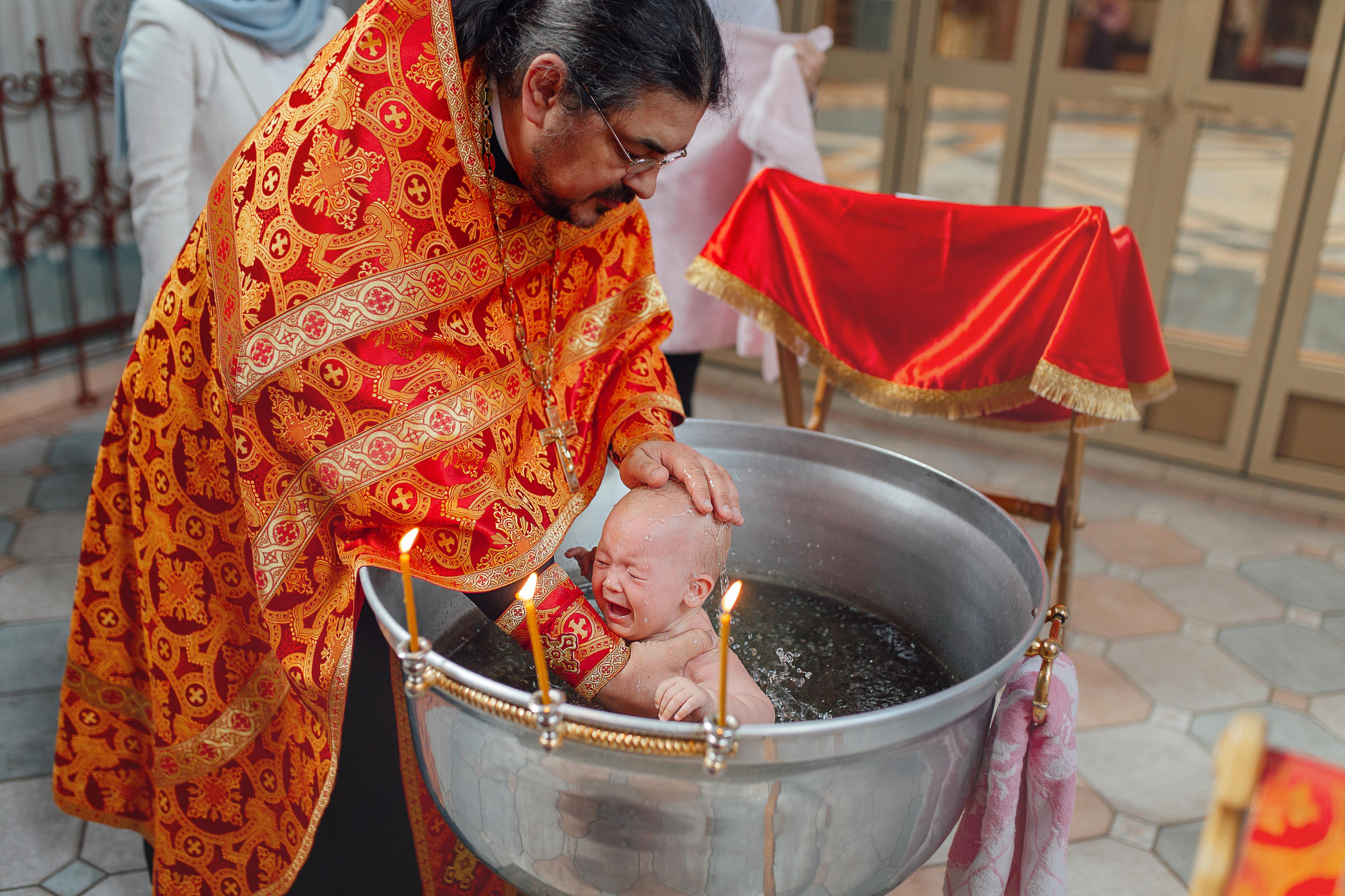 Крещение Агаты, Храм Иова Многострадального, Дом Милосердия апрель, 22