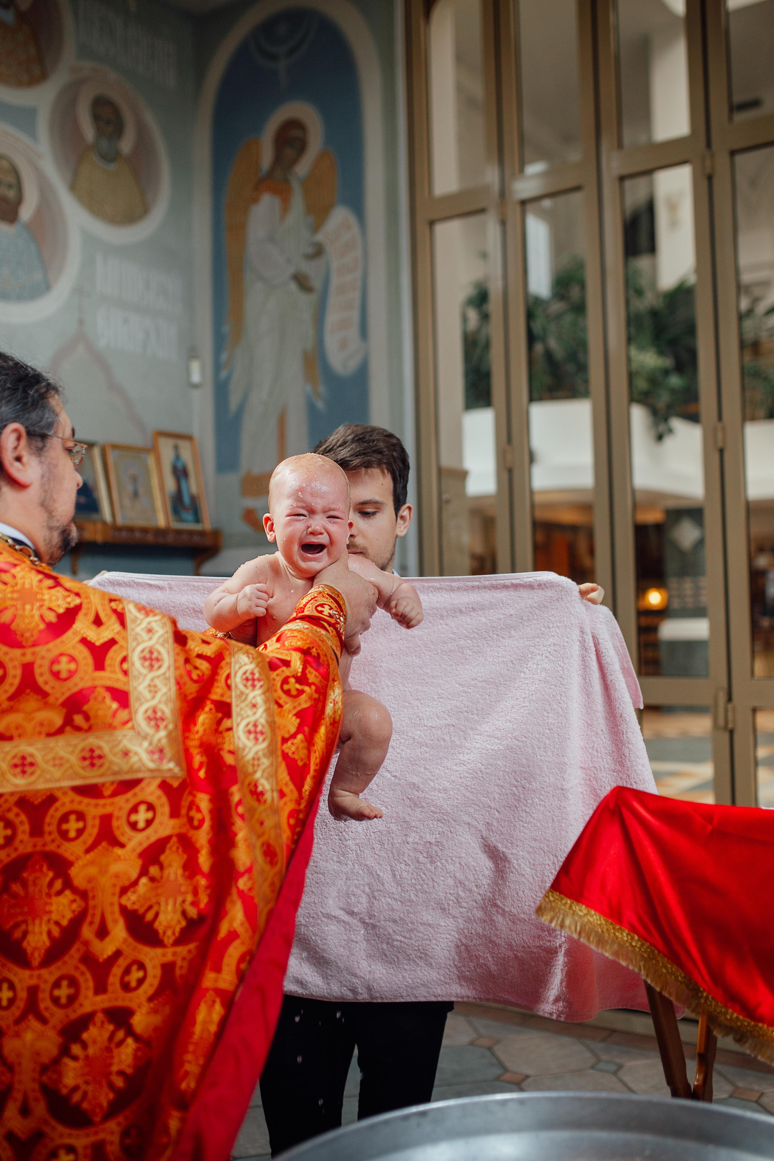 Крещение Агаты, Храм Иова Многострадального, Дом Милосердия апрель, 22