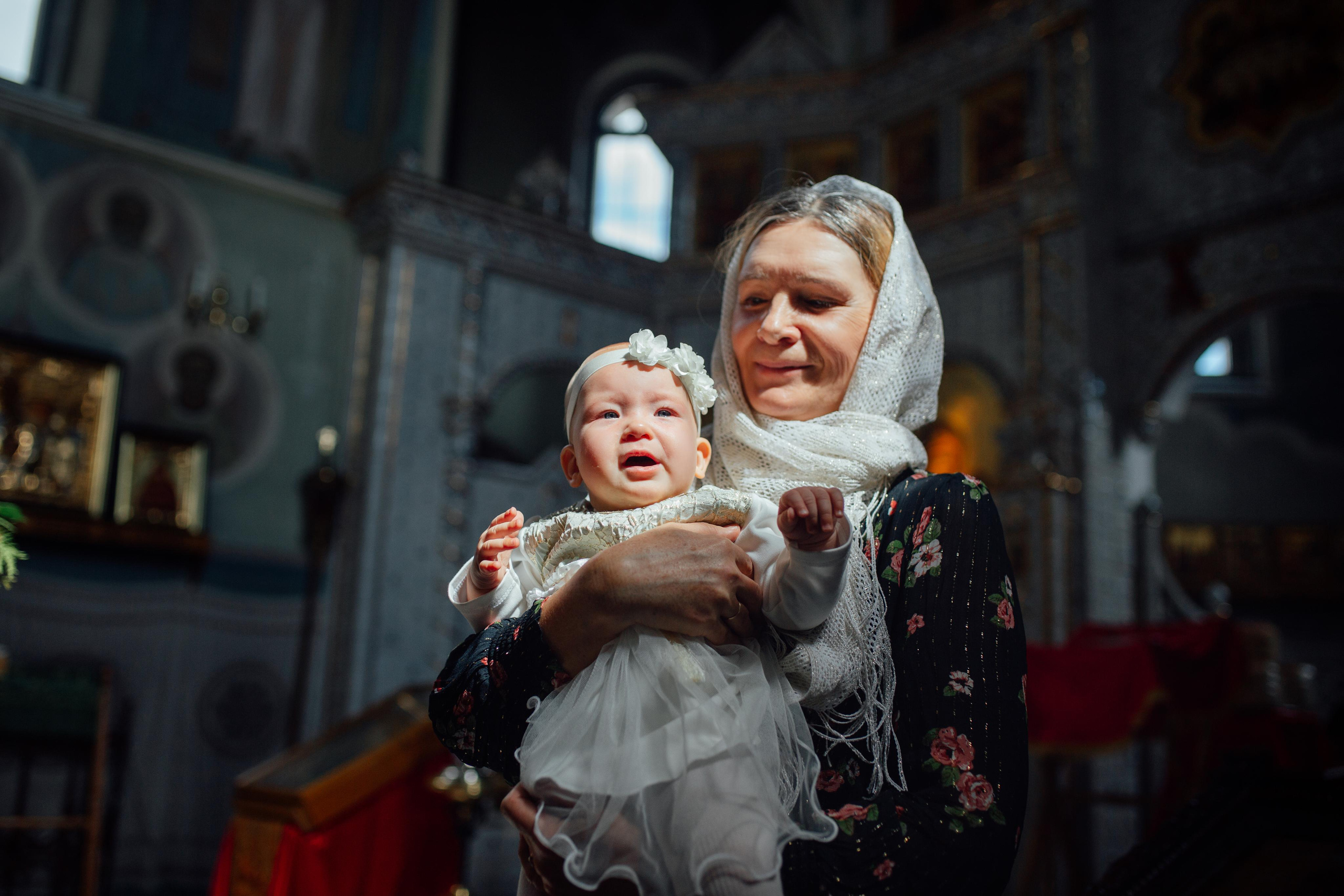 Крещение Агаты, Храм Иова Многострадального, Дом Милосердия апрель, 22