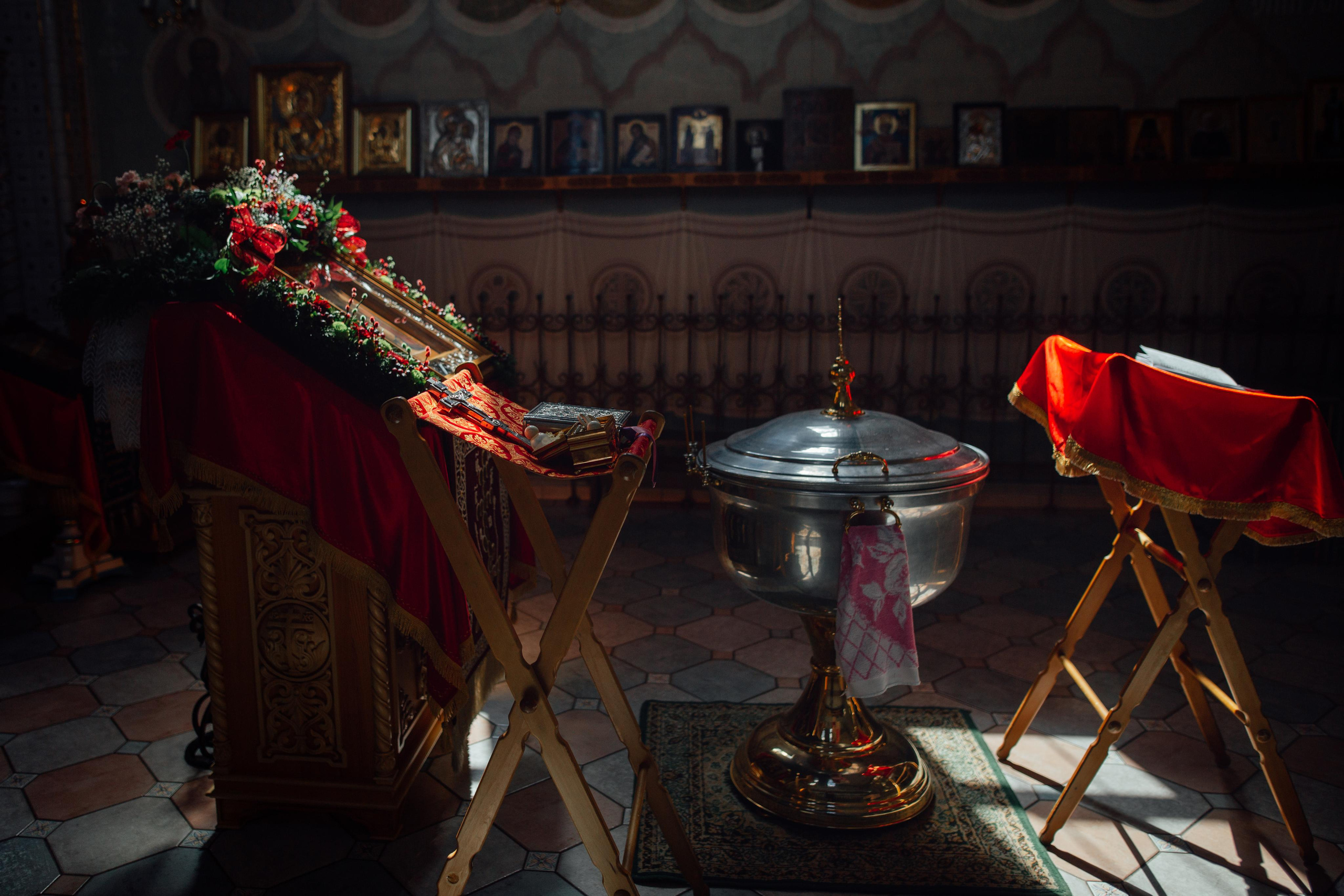 Таинство крещения Агаты, 30 апреля 2022 года