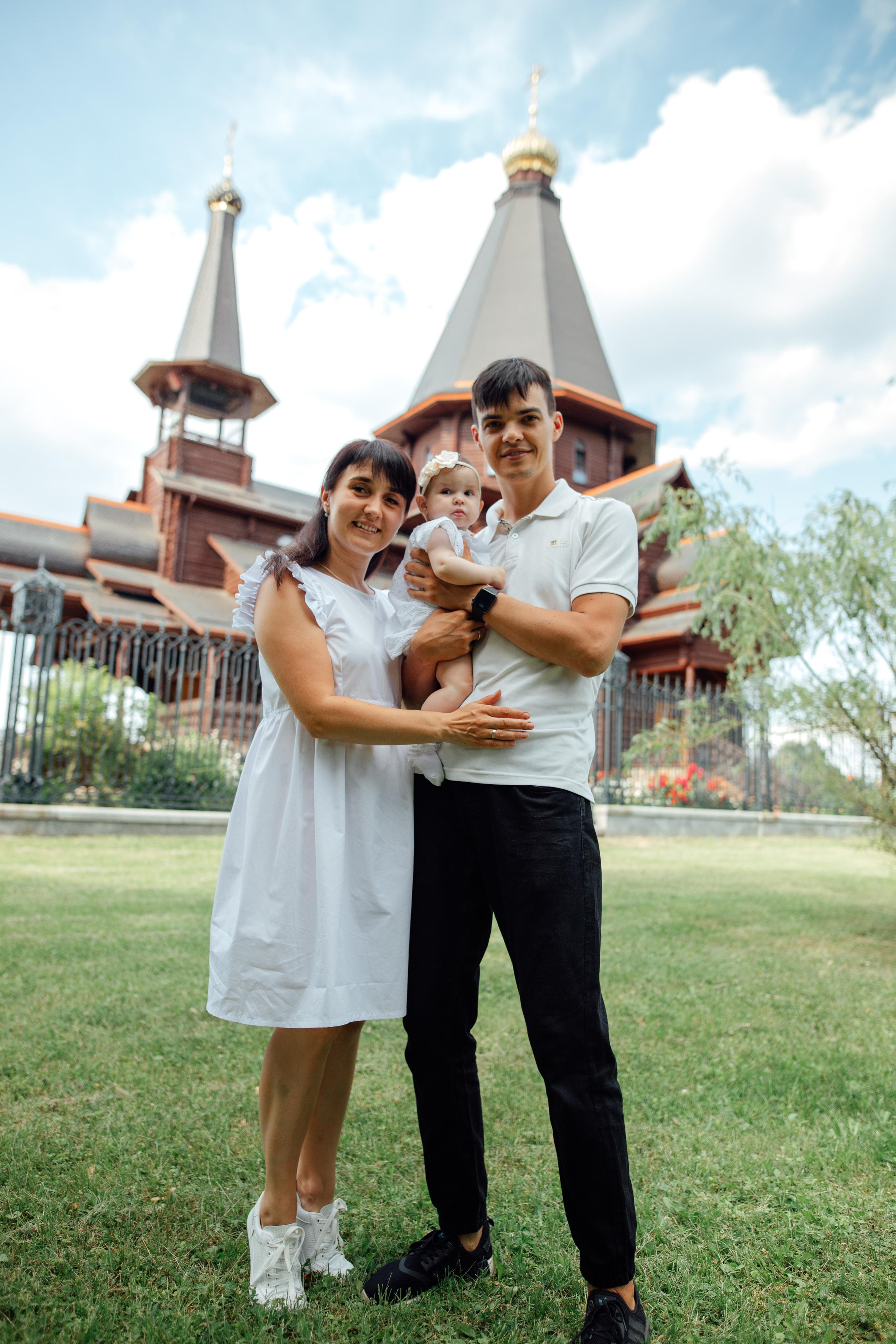 Таинство крещения Ники, Храм Святой Живоначальной Троицы, Минск 02.07.2022