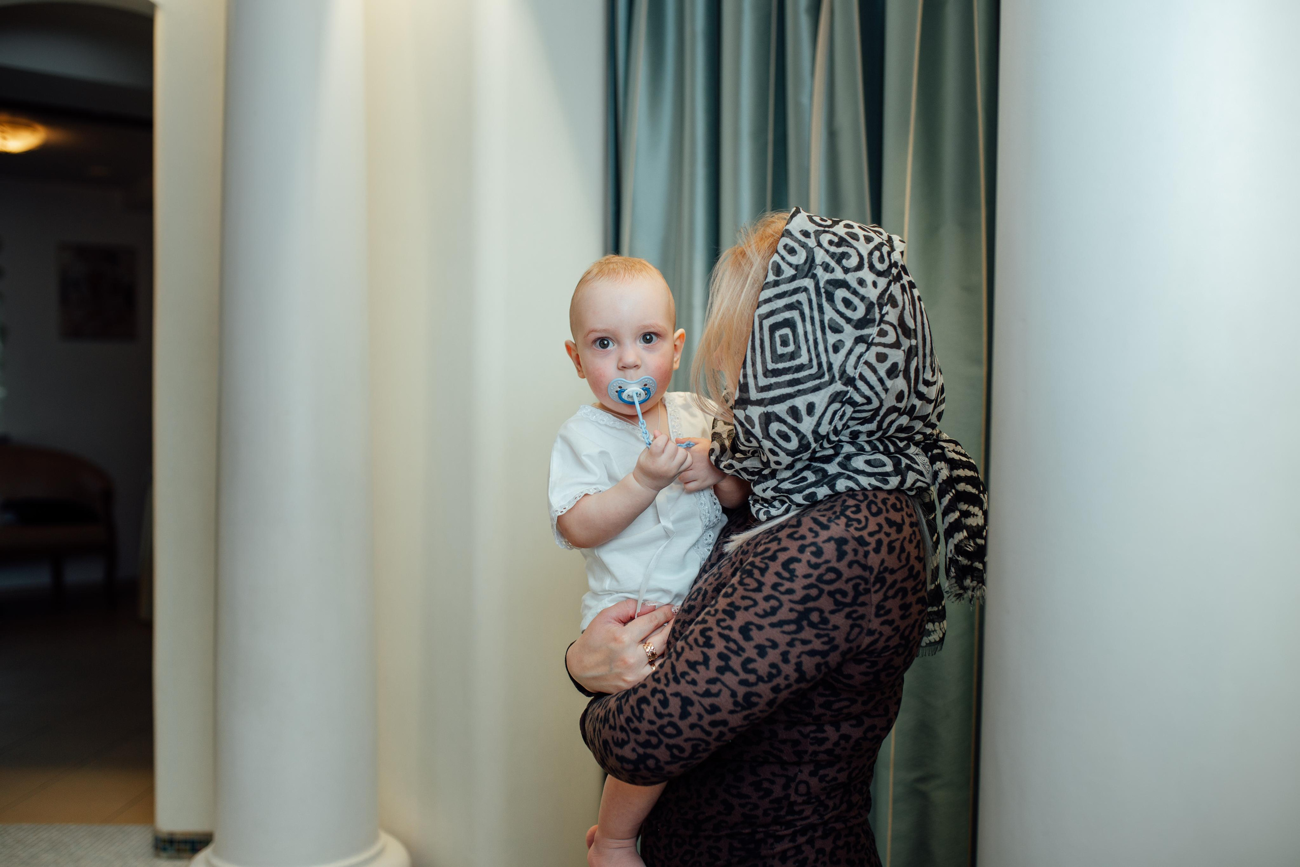 Таинство крещения Бориса и Ивана