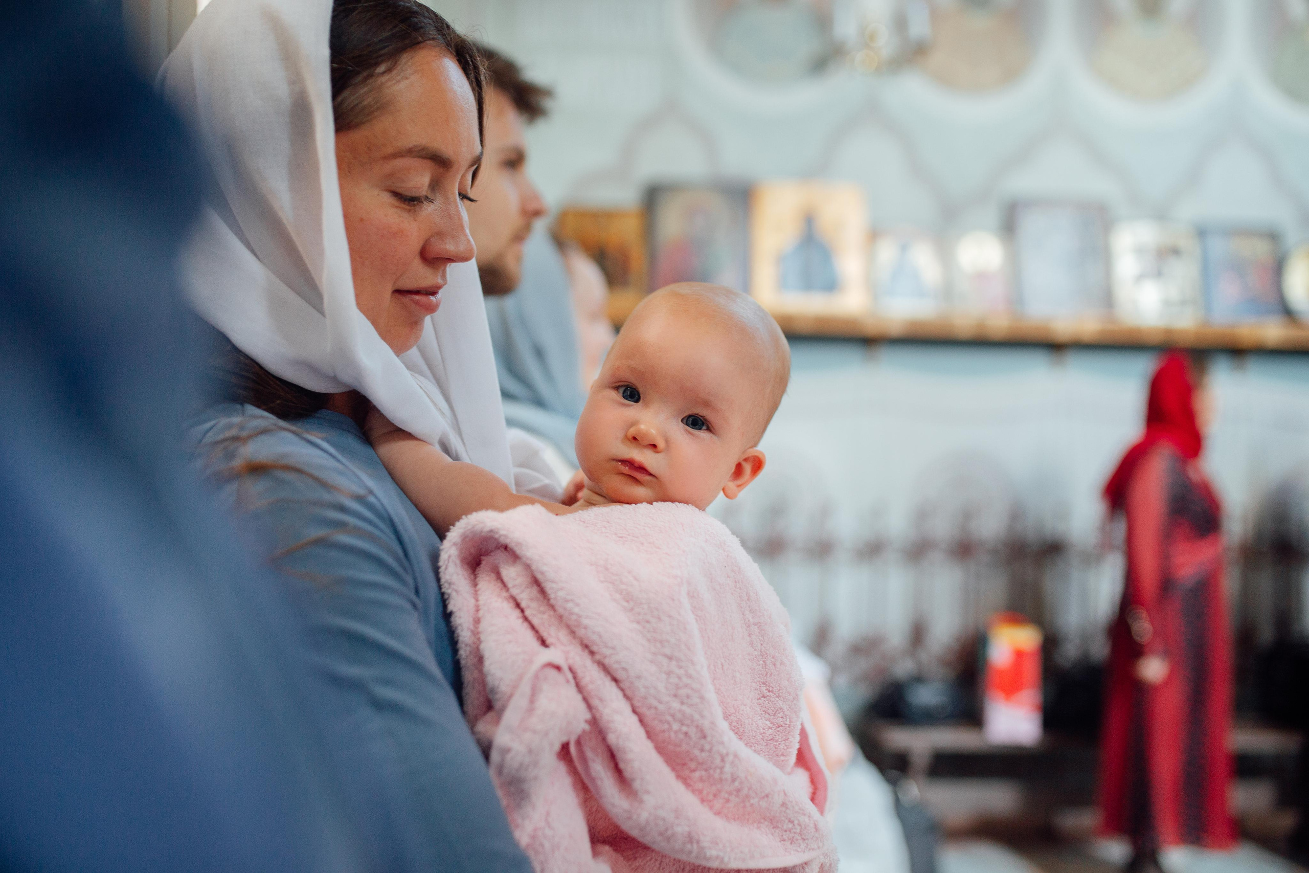 Крещение Агаты, Храм Иова Многострадального, Дом Милосердия апрель, 22