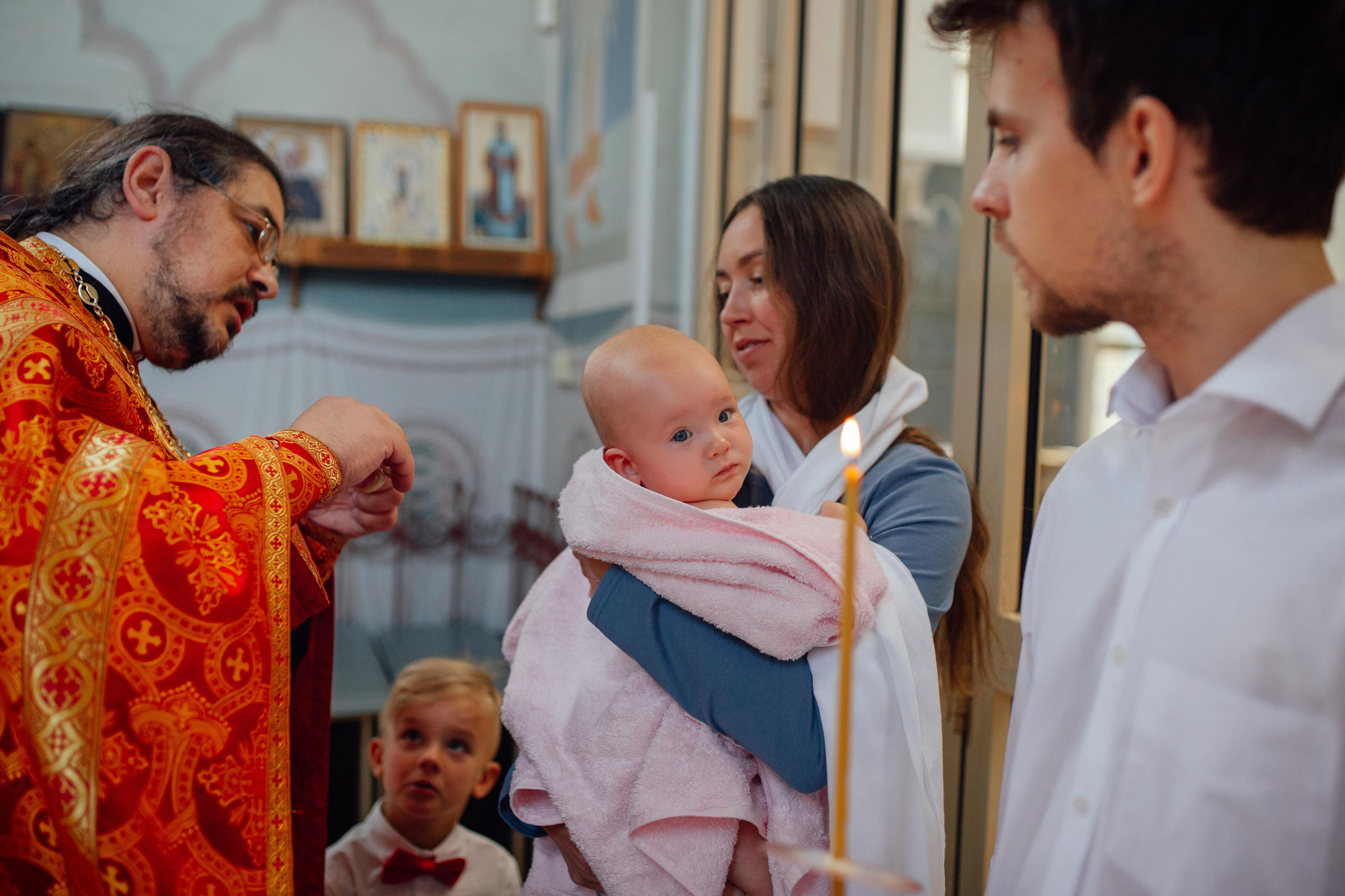 Крещение Агаты, Храм Иова Многострадального, Дом Милосердия апрель, 22