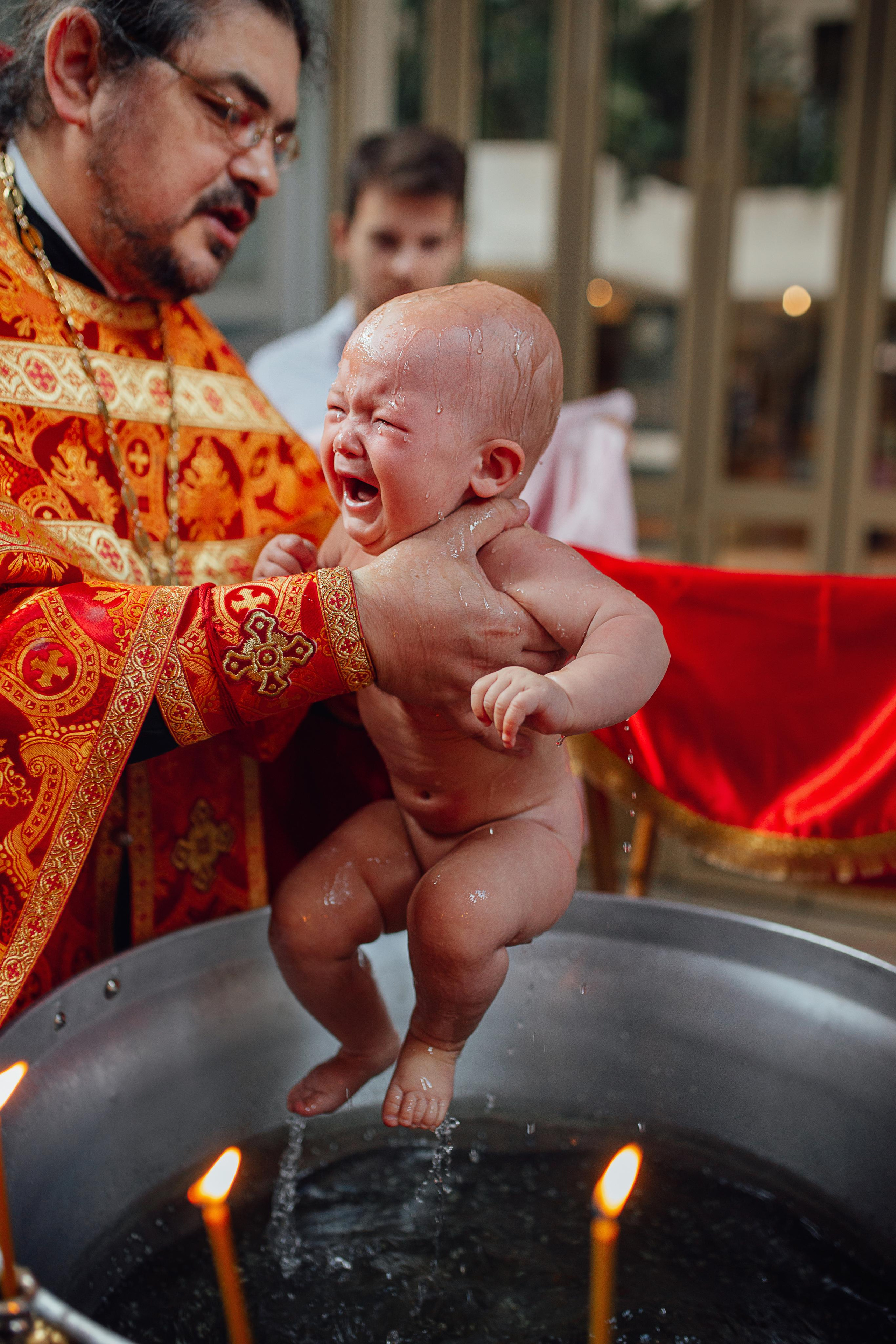 Крещение Агаты, Храм Иова Многострадального, Дом Милосердия апрель, 22