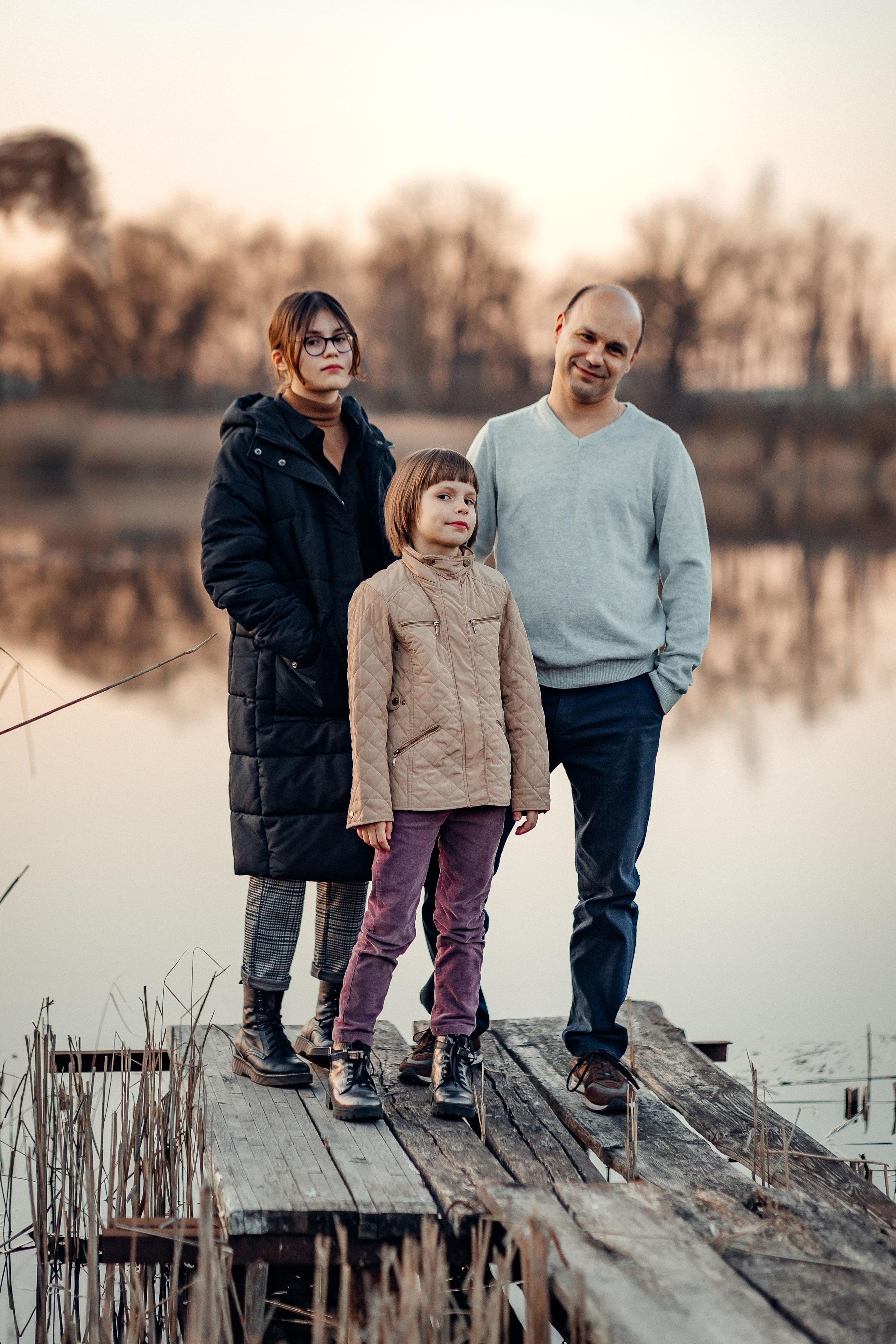 Дом у озера, март 2021