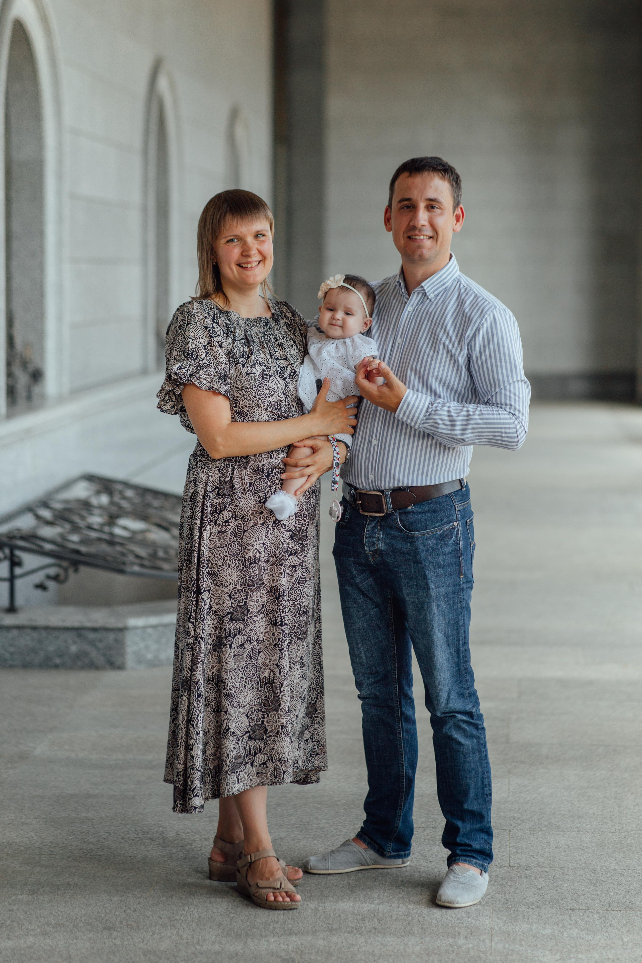 Таинство крещения Ники, Храм Святой Живоначальной Троицы, Минск 02.07.2022