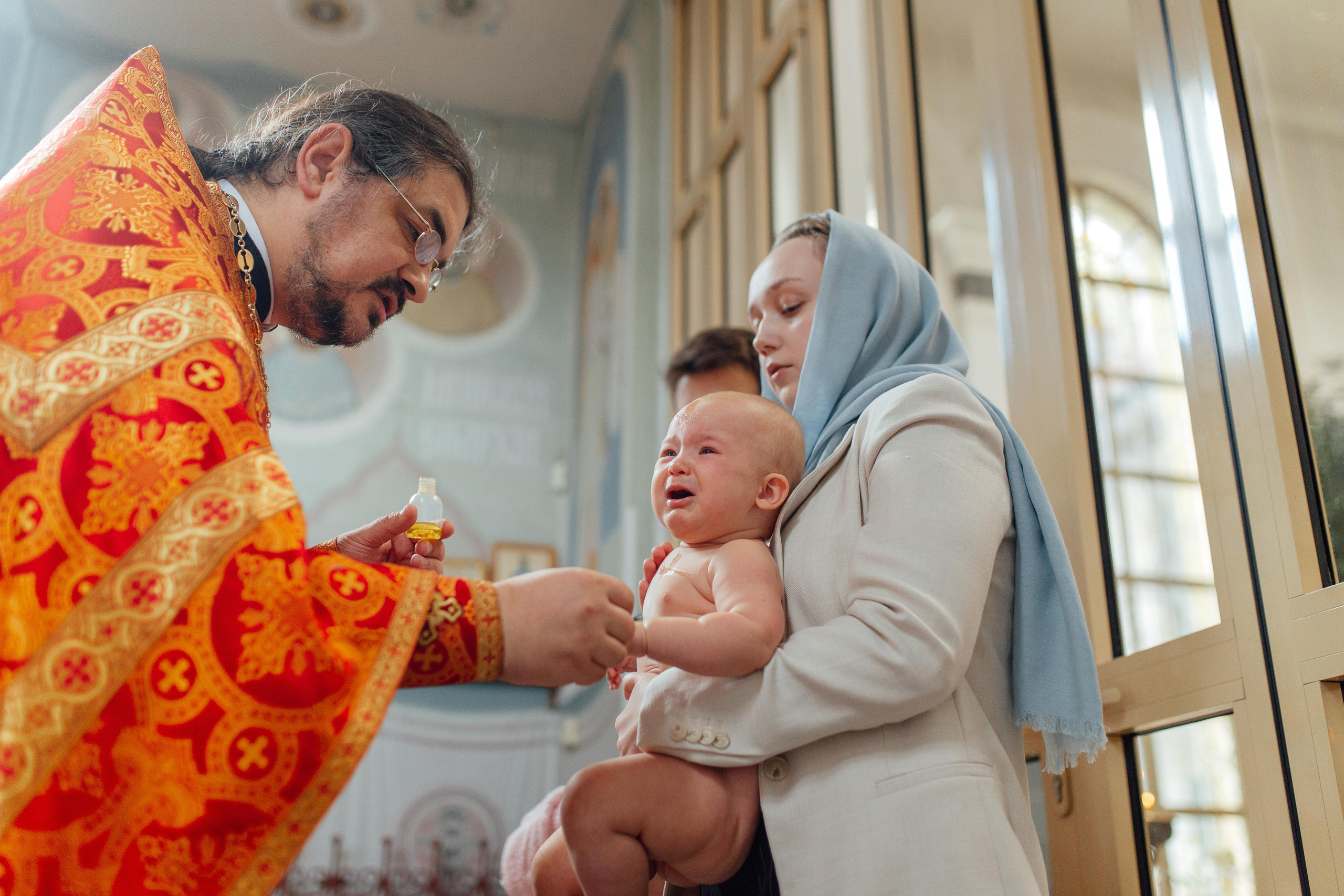 Крещение Агаты, Храм Иова Многострадального, Дом Милосердия апрель, 22