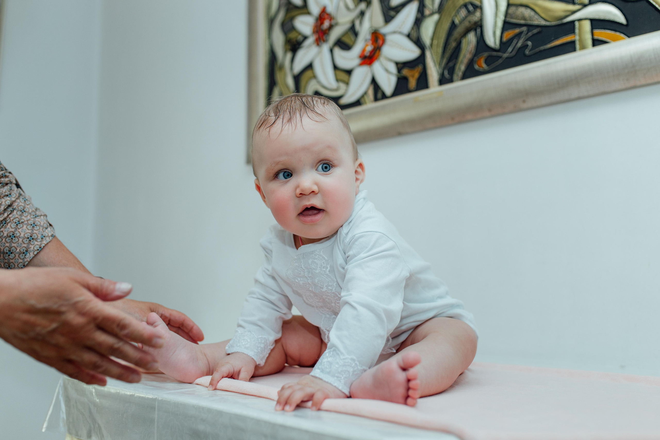 Таинство крещения Арины и Полины, Храм Святой Живоначальной Троицы, Минск