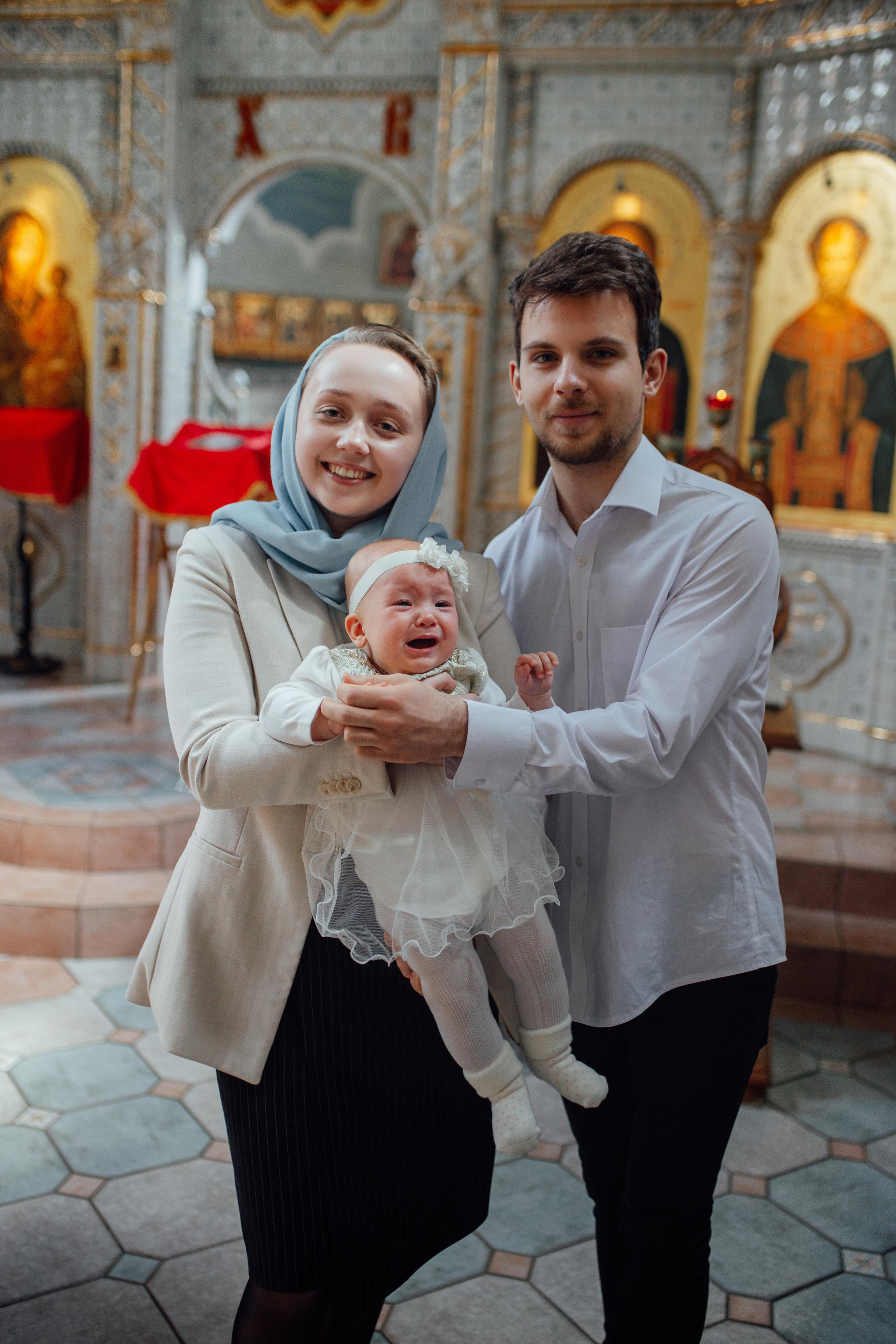 Крещение Агаты, Храм Иова Многострадального, Дом Милосердия апрель, 22