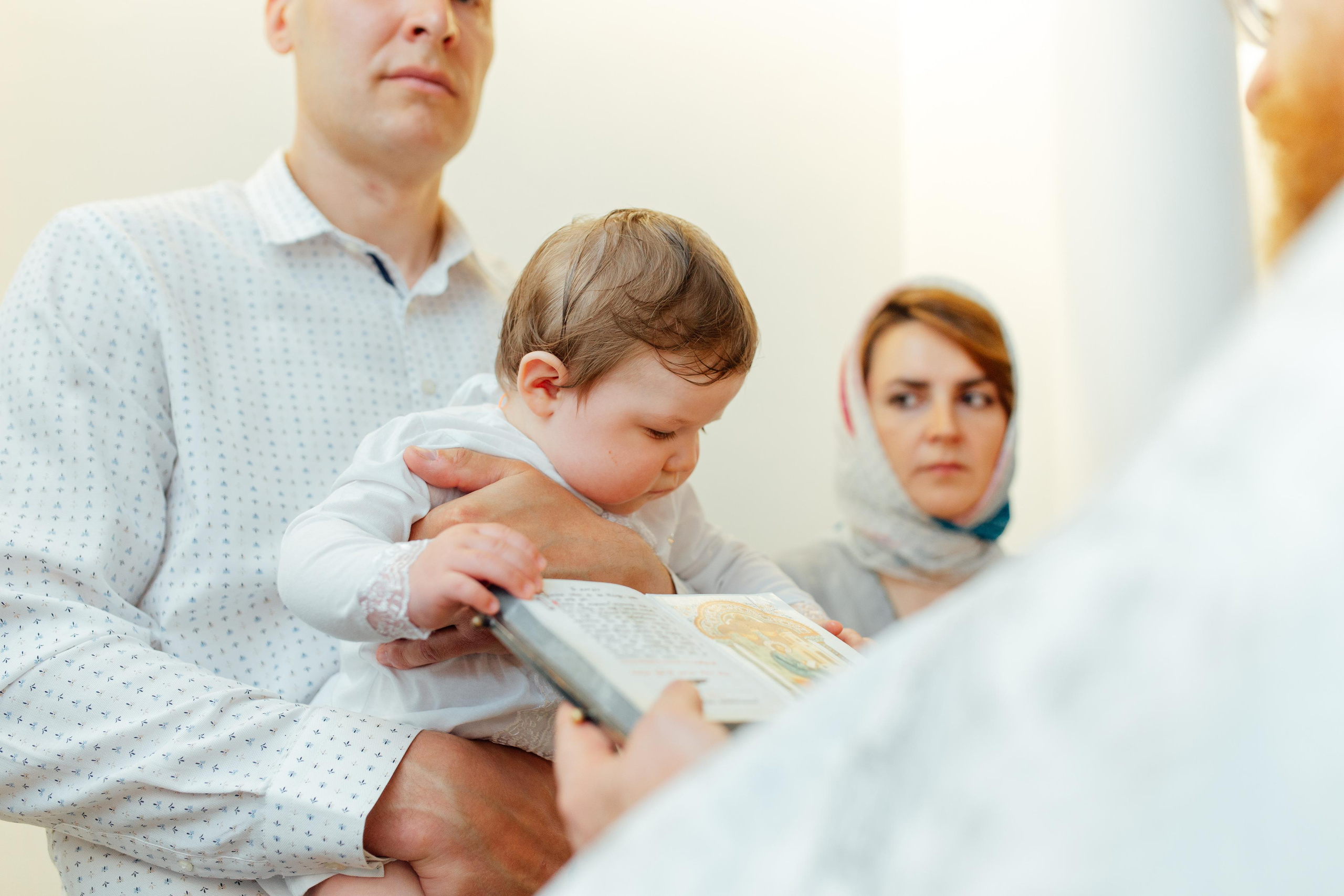 Таинство крещения Арины и Полины, Храм Святой Живоначальной Троицы, Минск