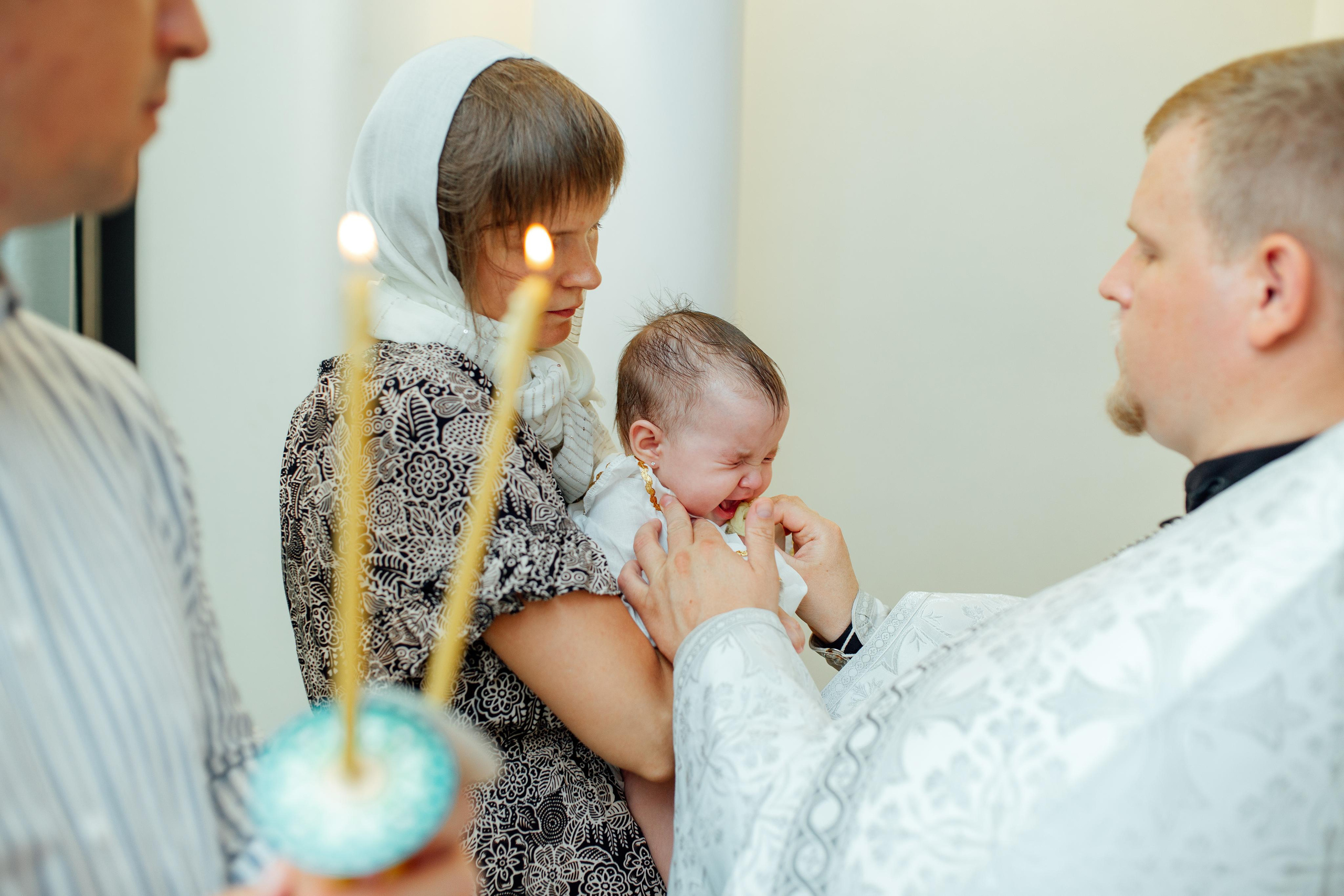 Таинство крещения Ники, Храм Святой Живоначальной Троицы, Минск 02.07.2022