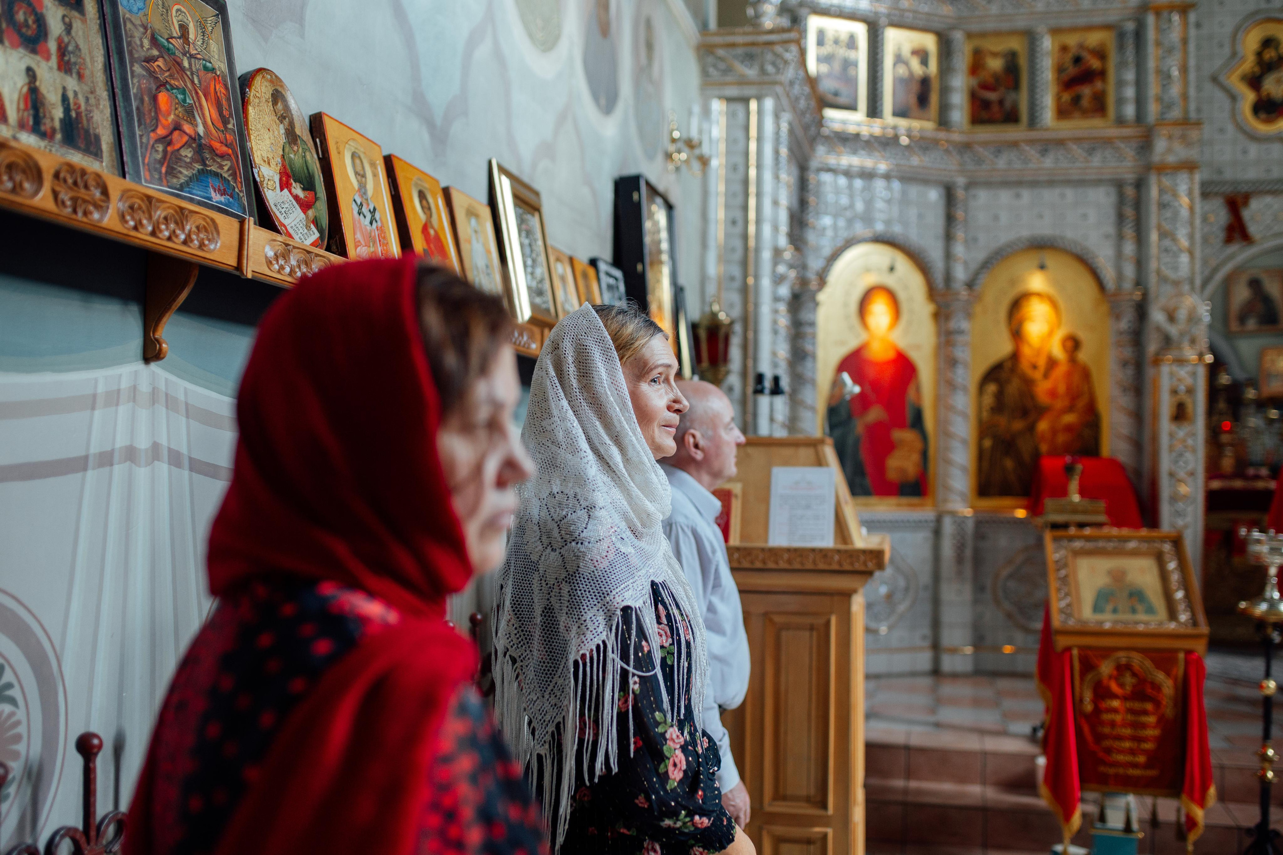 Крещение Агаты, Храм Иова Многострадального, Дом Милосердия апрель, 22