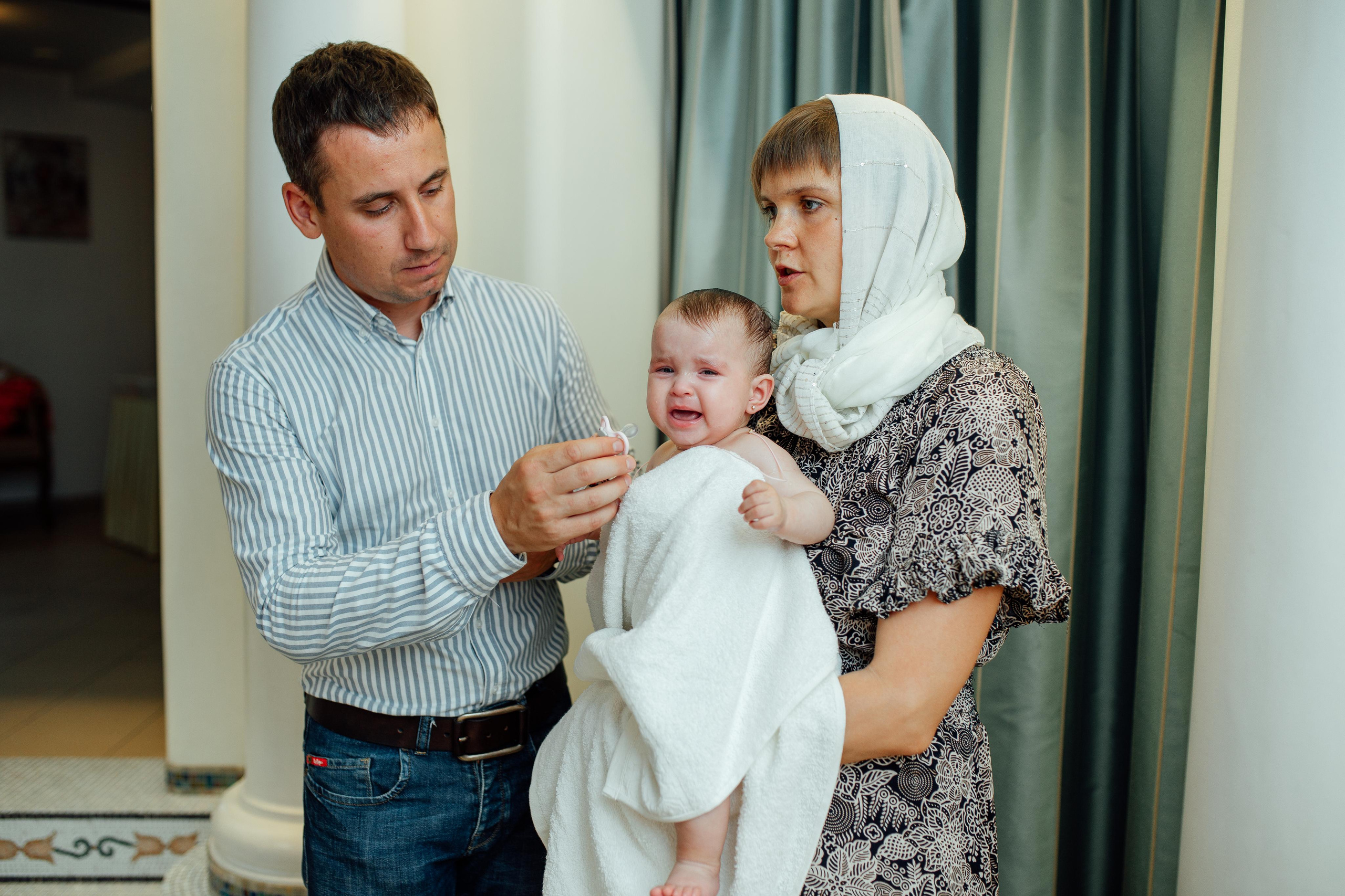 Таинство крещения Ники, Храм Святой Живоначальной Троицы, Минск 02.07.2022