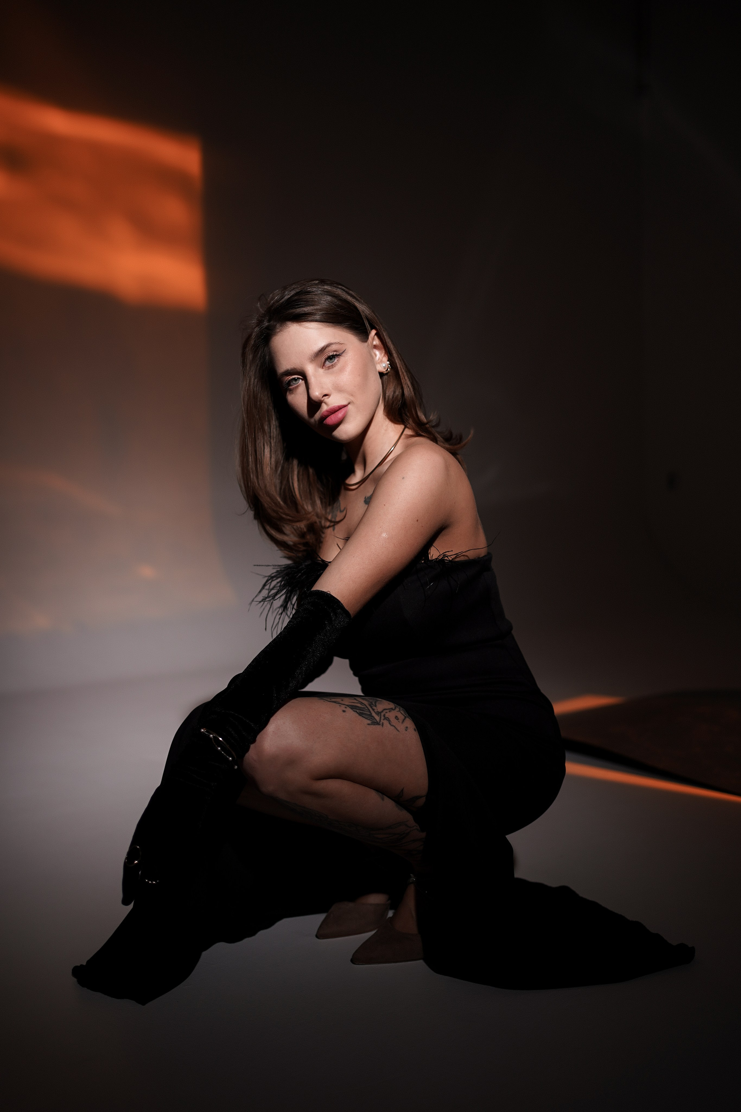 Фотосессия с Оксаной в студии Ракурс, Ростов-на-Дону. Свадебный фотограф в Ростове-на-Дону. Таинство Крещения и Венчания, семейные фотосессии. Алёна Чёботова