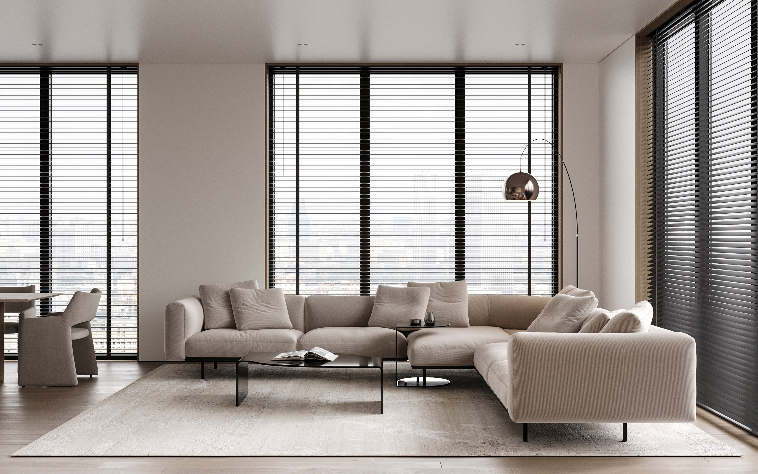 MONOCHROME | CONCEPTUAL PROJECT. Interior Visualization by Valerie Stetyukevich