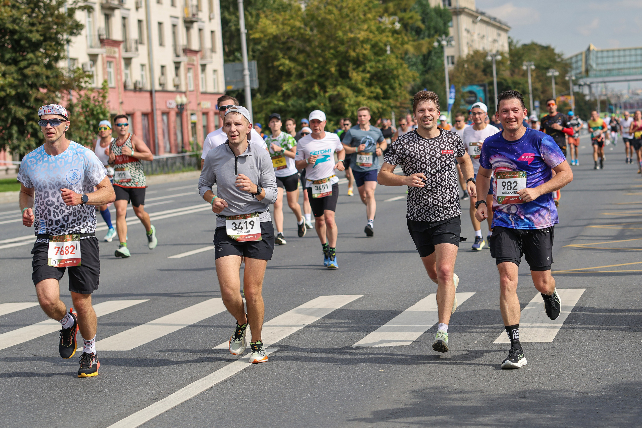 Полумарафон Лужники, 24.08.25. Фотограф Сергей Ловкий