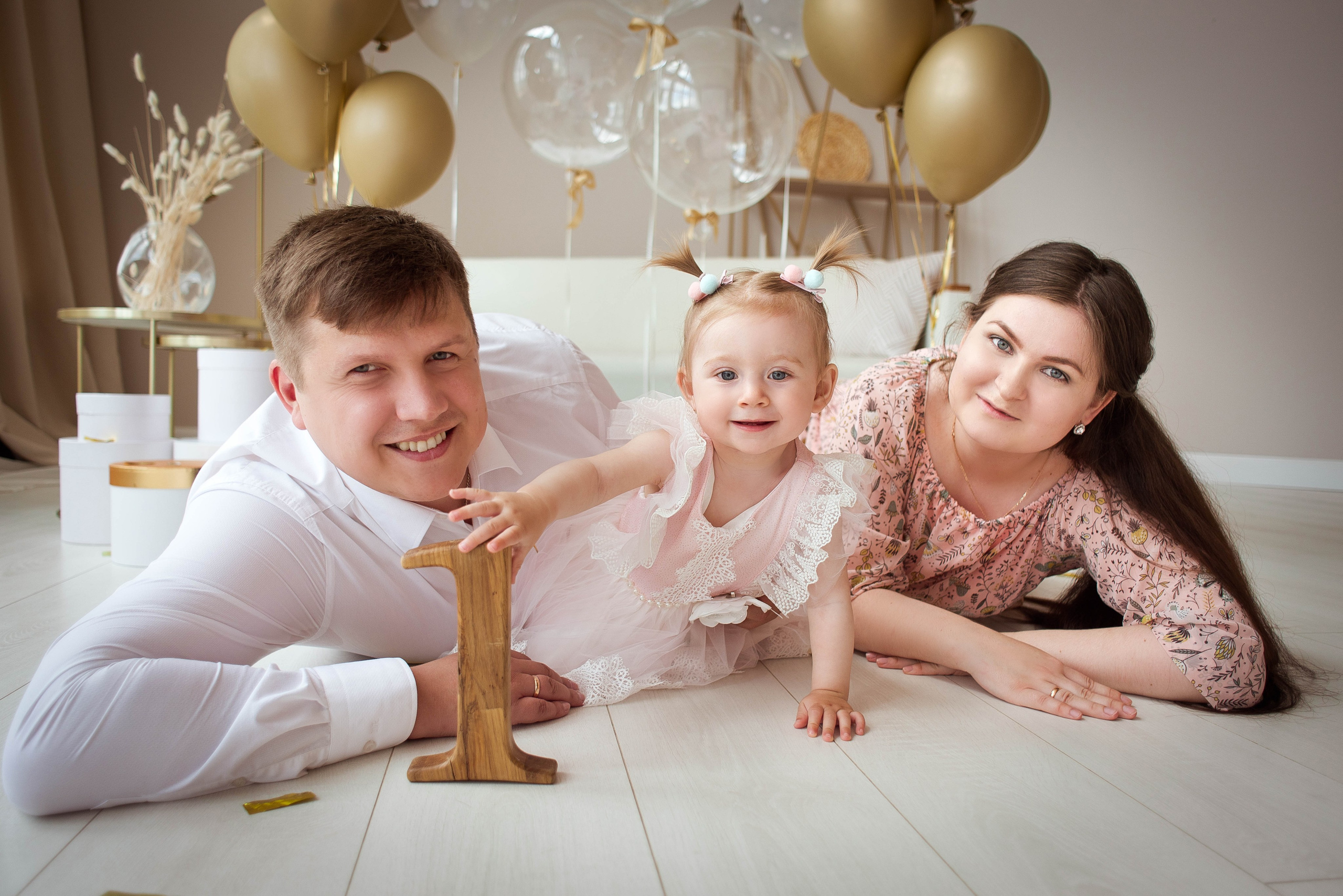 1 годик. Свадебный и семейный фотограф Яна Стражева. Волгоград, Москва