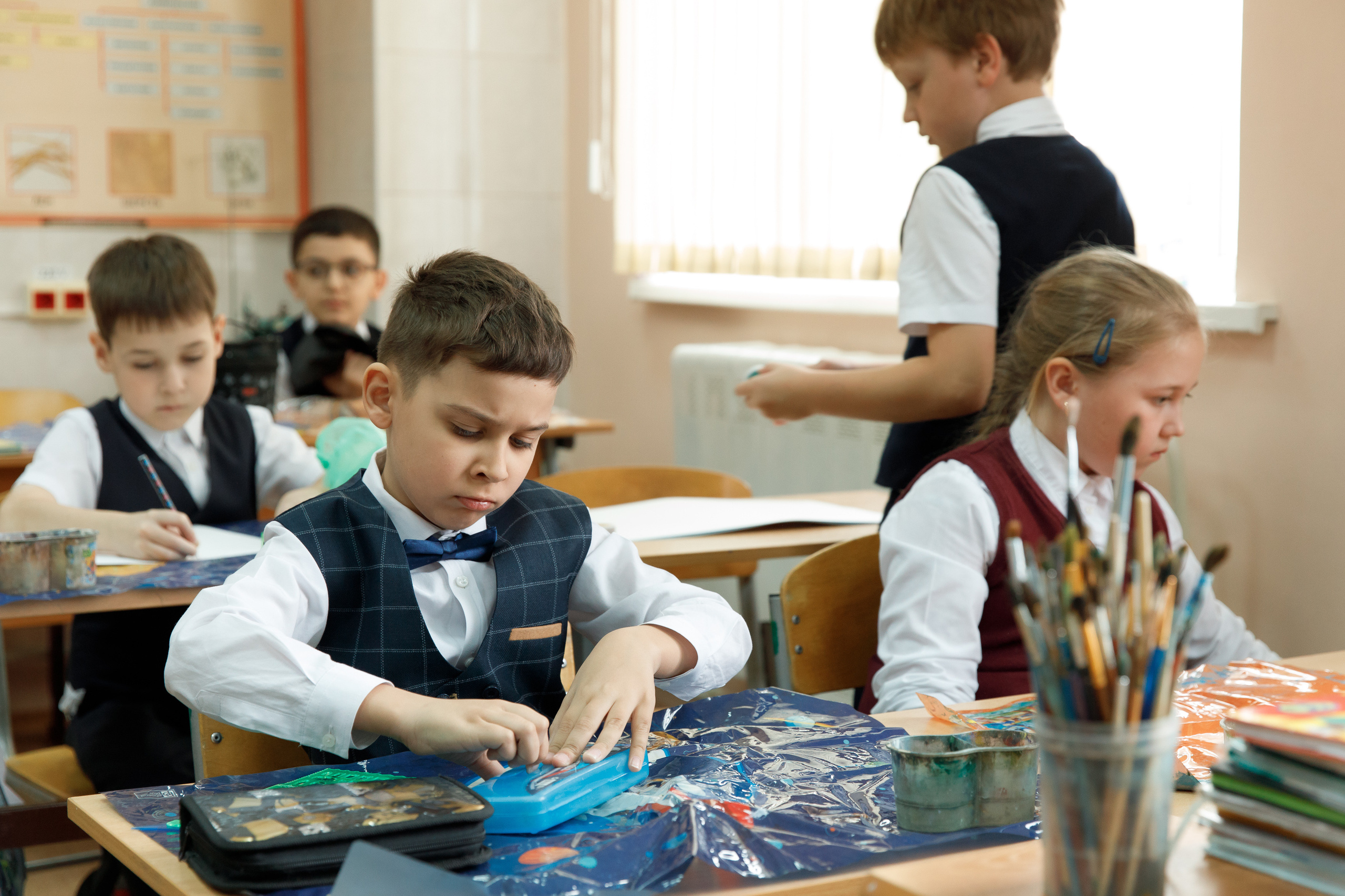 Школа «Кристалл» | 2 класс. Свадебный, семейный и школьный фотограф в Сызрани Максим Баталов