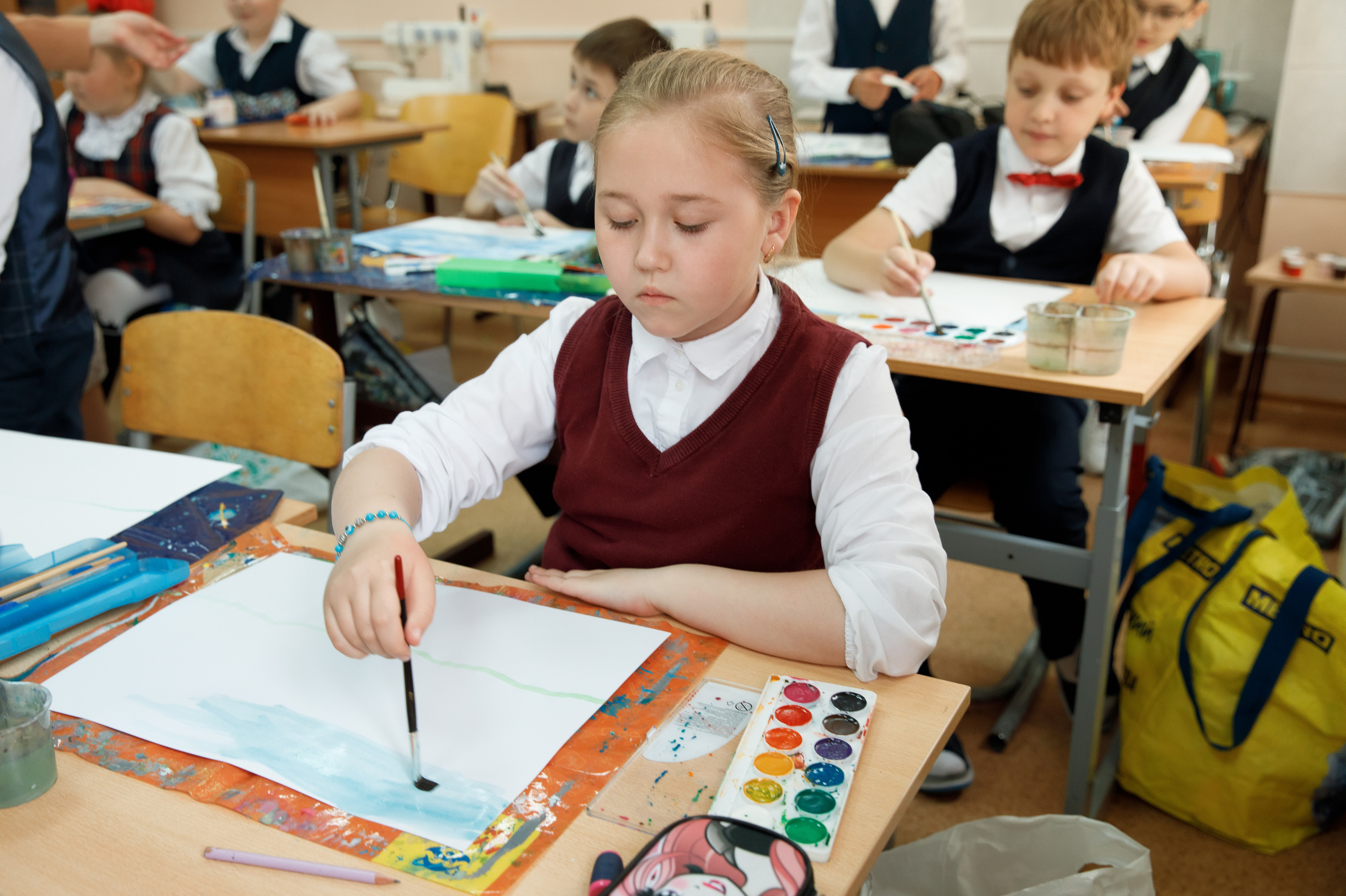 Школа «Кристалл» | 2 класс. Свадебный, семейный и школьный фотограф в Сызрани Максим Баталов