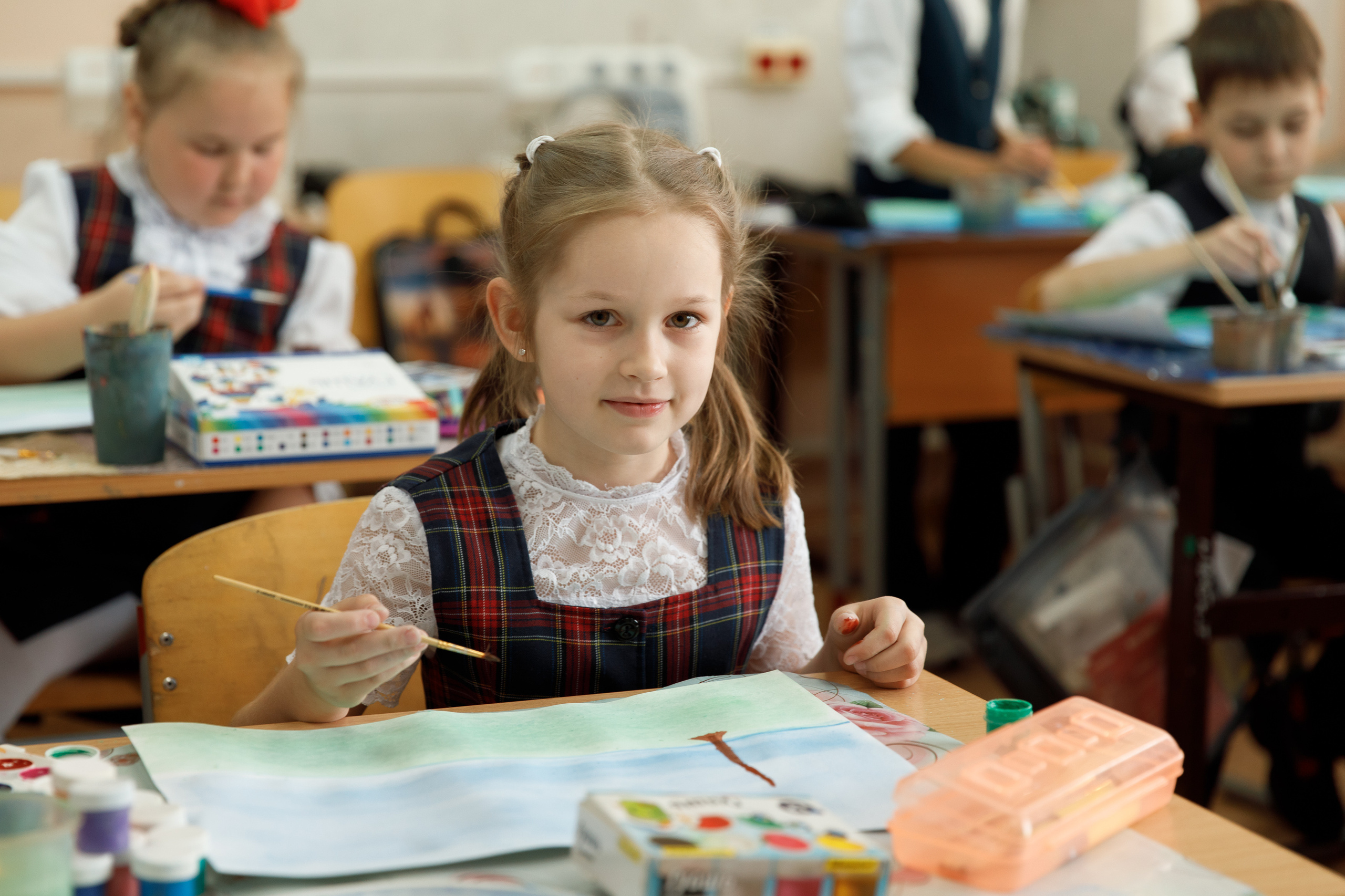 Школа «Кристалл» | 2 класс. Свадебный, семейный и школьный фотограф в Сызрани Максим Баталов