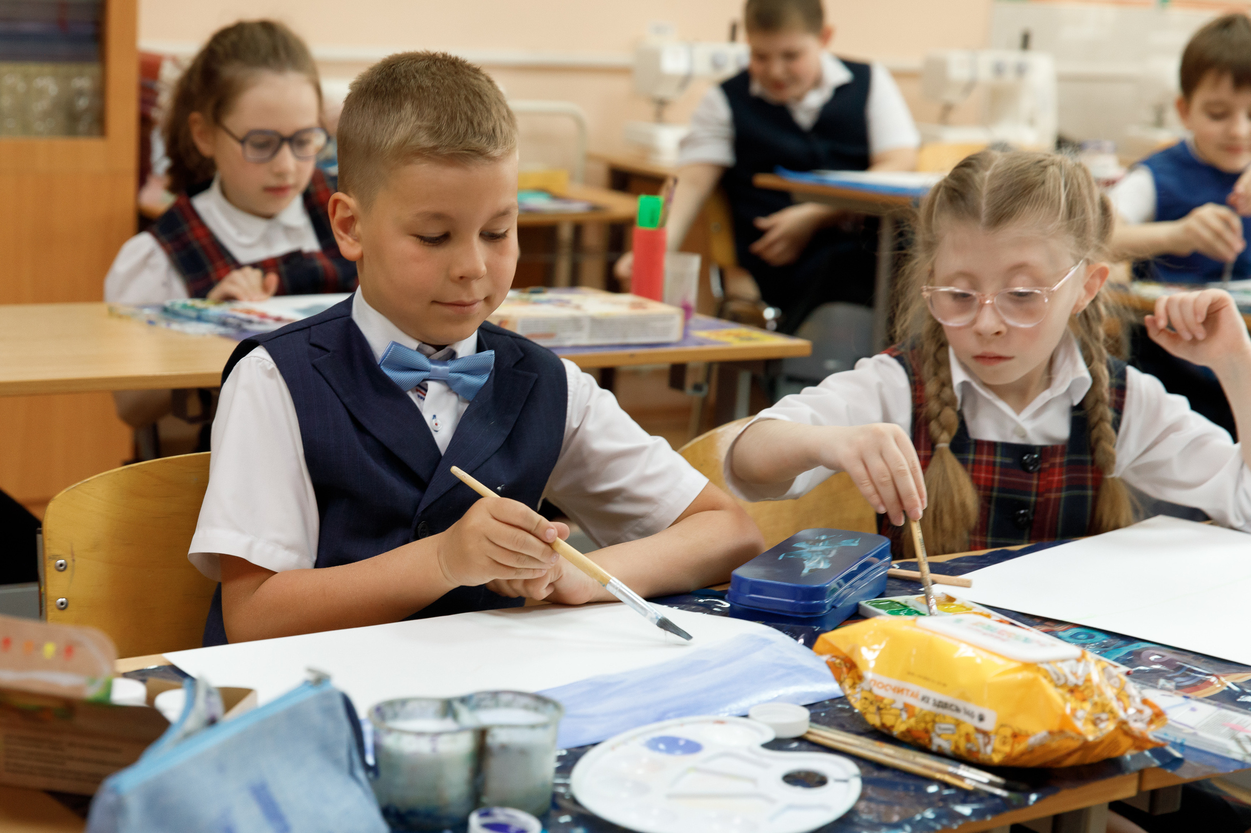 Школа «Кристалл» | 2 класс. Свадебный, семейный и школьный фотограф в Сызрани Максим Баталов