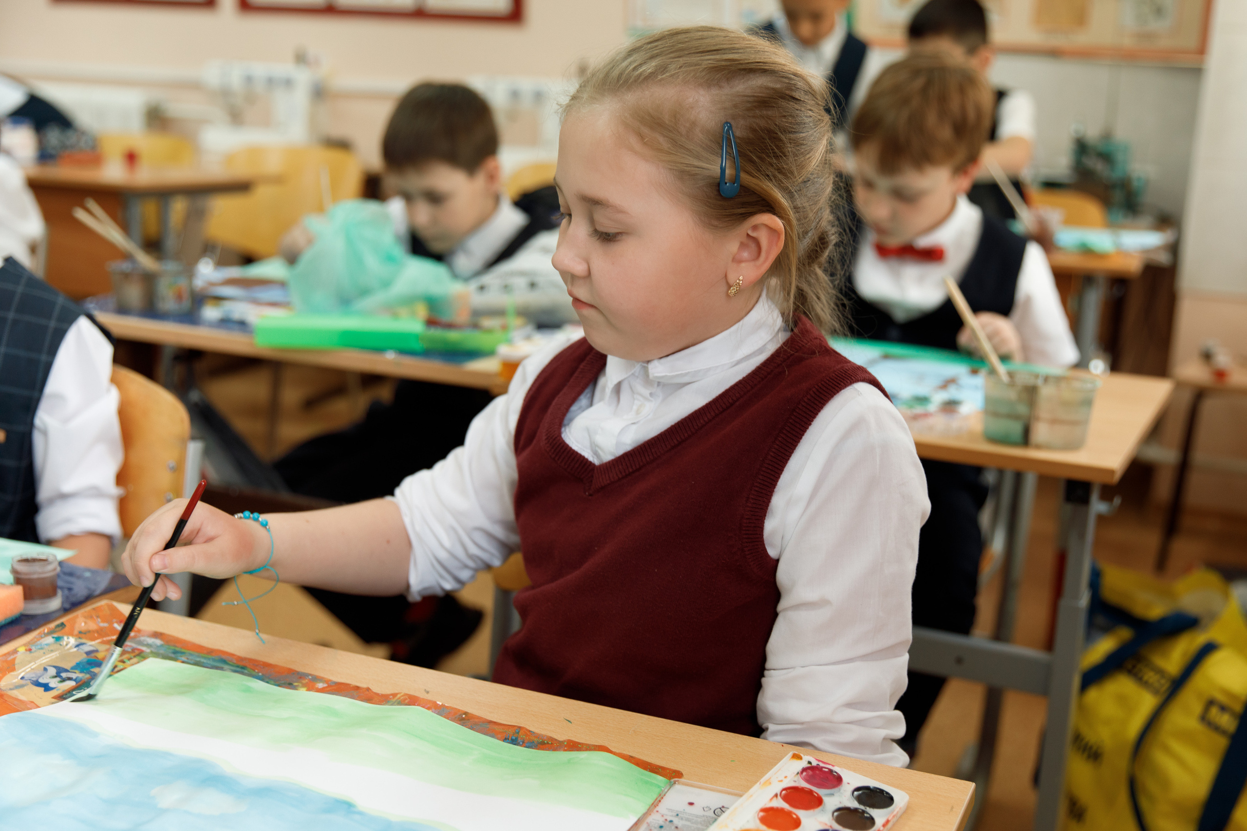 Школа «Кристалл» | 2 класс. Свадебный, семейный и школьный фотограф в Сызрани Максим Баталов