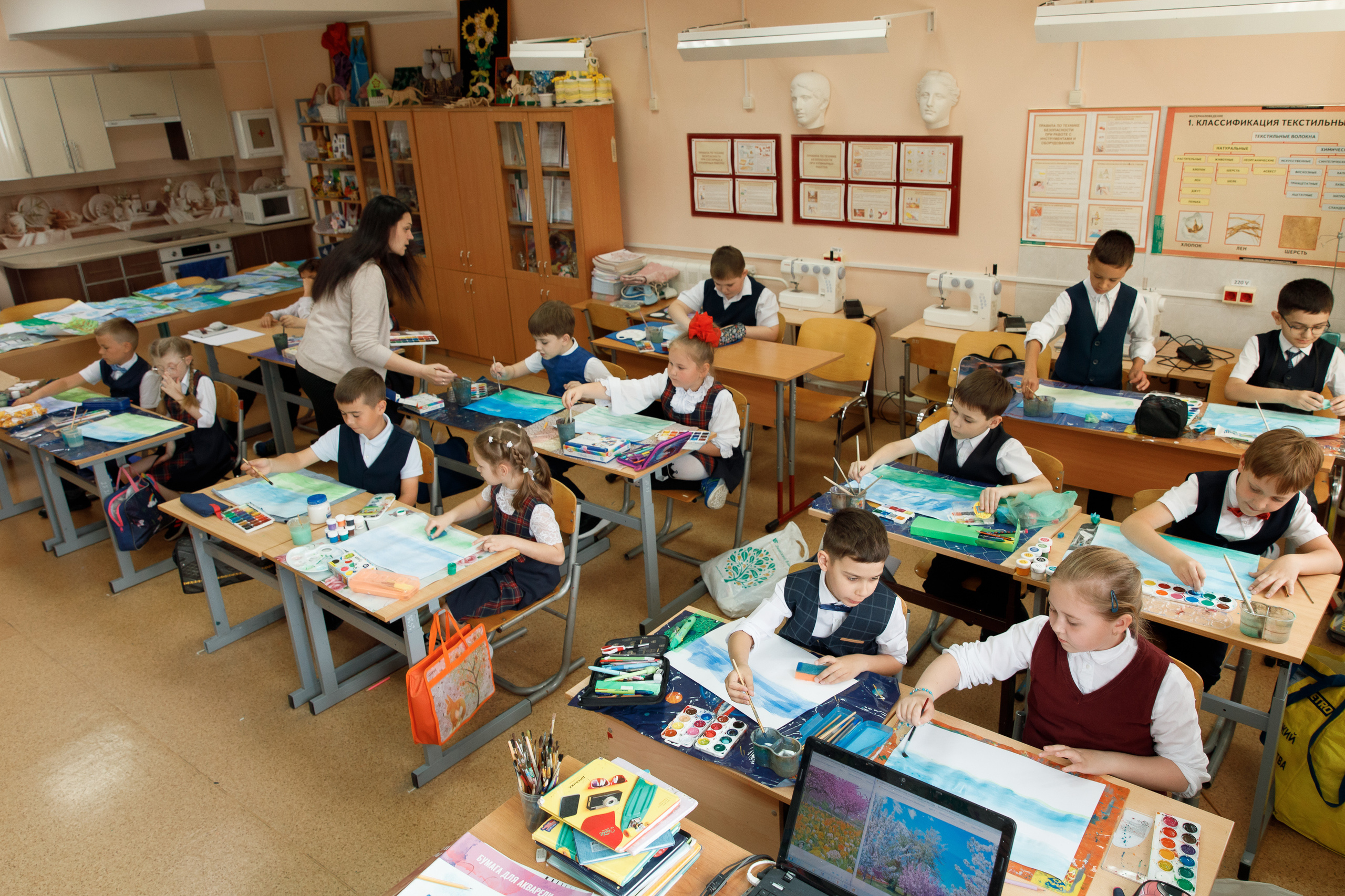 Школа «Кристалл» | 2 класс. Свадебный, семейный и школьный фотограф в Сызрани Максим Баталов