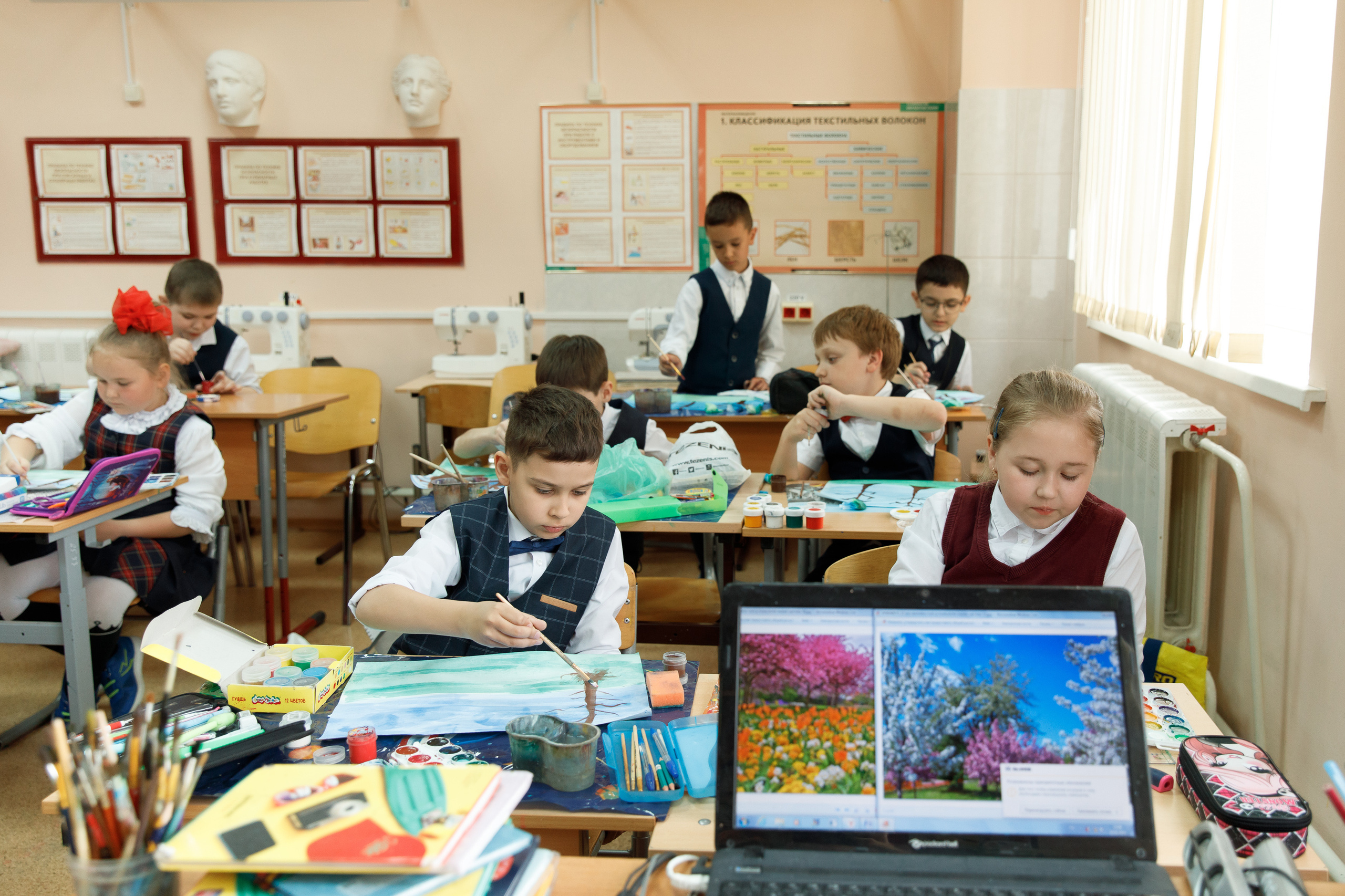 Школа «Кристалл» | 2 класс. Свадебный, семейный и школьный фотограф в Сызрани Максим Баталов