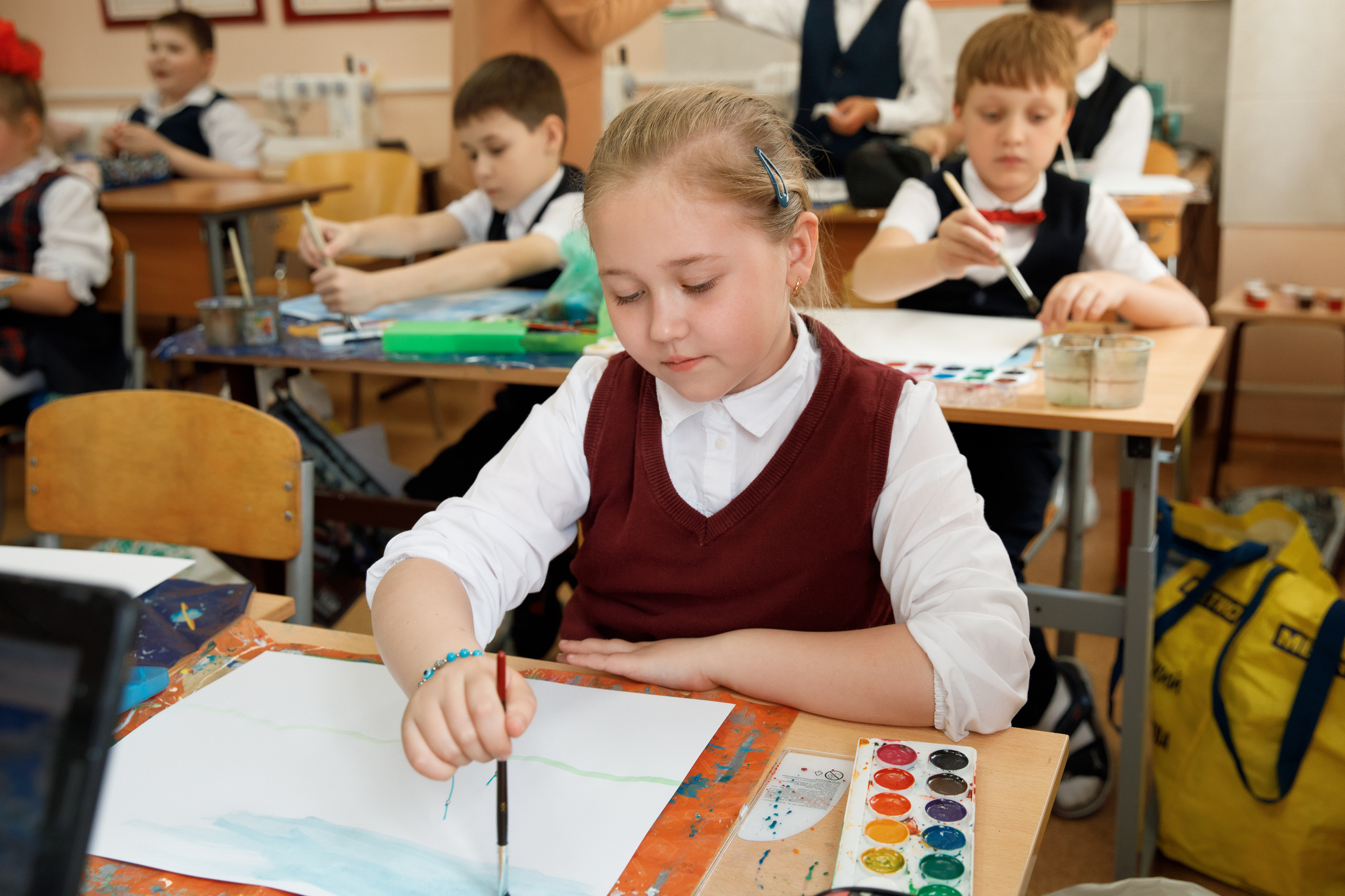 Школа «Кристалл» | 2 класс. Свадебный, семейный и школьный фотограф в Сызрани Максим Баталов