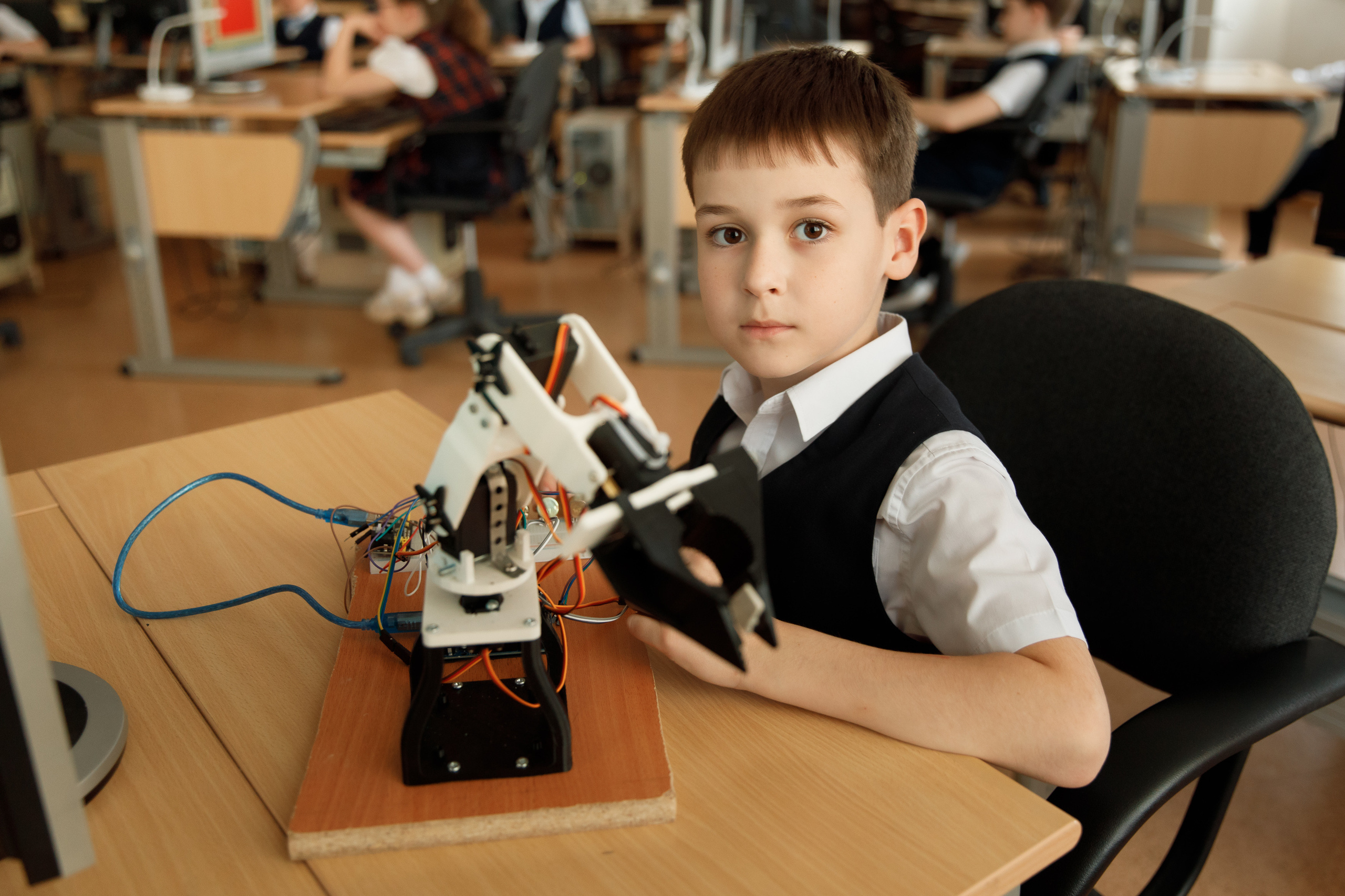 Школа «Кристалл» | 2 класс. Свадебный, семейный и школьный фотограф в Сызрани Максим Баталов