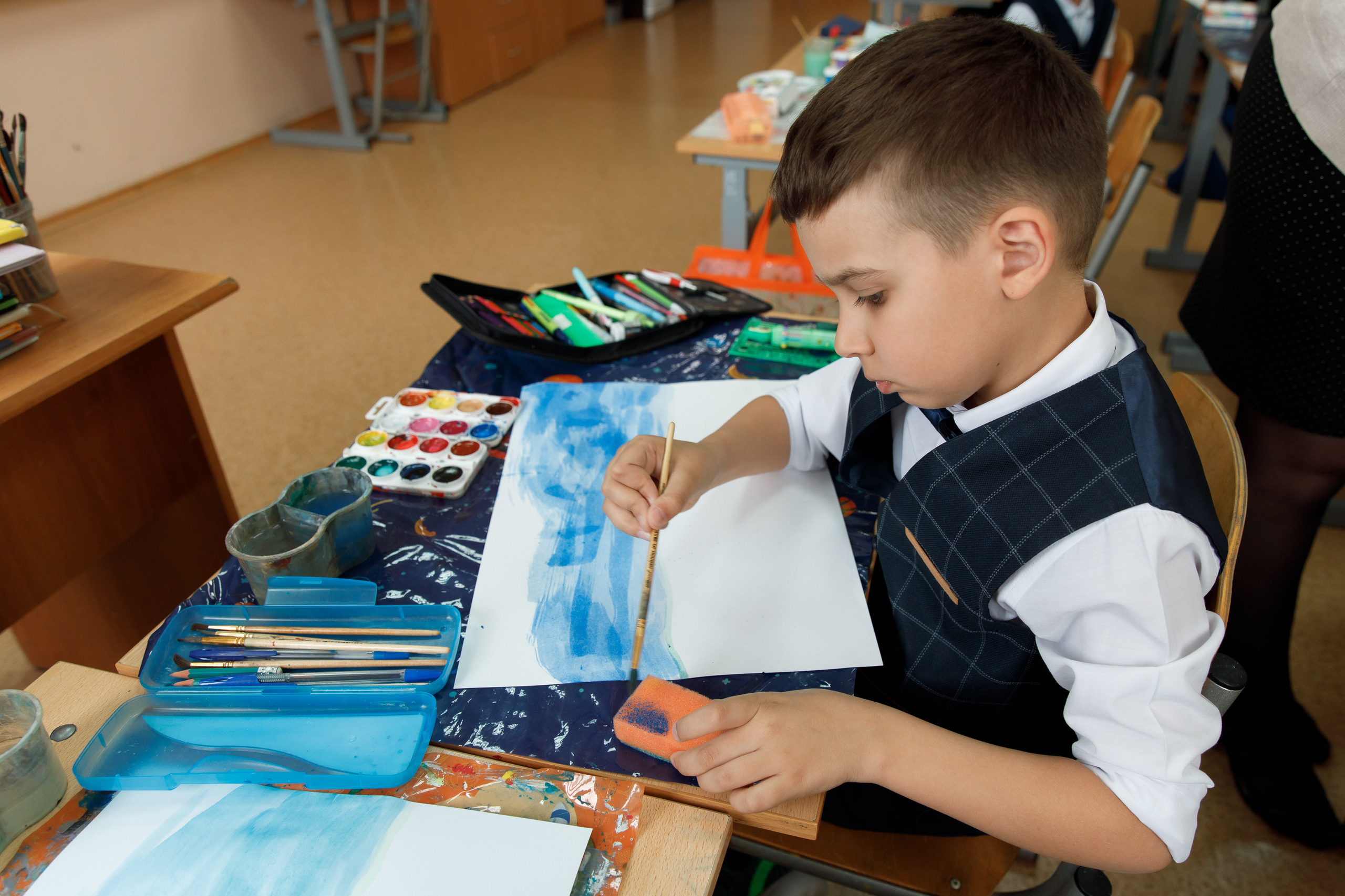 Школа «Кристалл» | 2 класс. Свадебный, семейный и школьный фотограф в Сызрани Максим Баталов