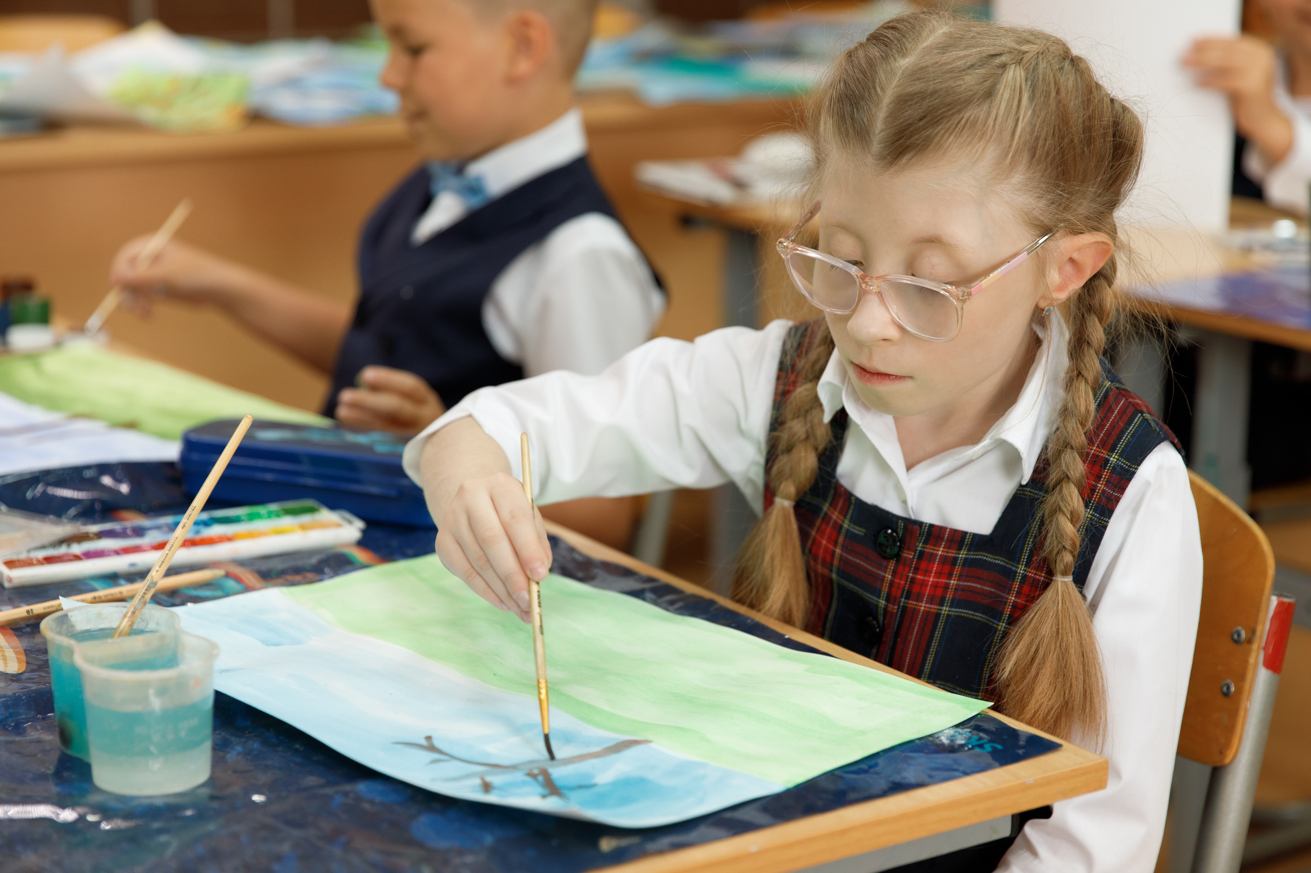 Школа «Кристалл» | 2 класс. Свадебный, семейный и школьный фотограф в Сызрани Максим Баталов