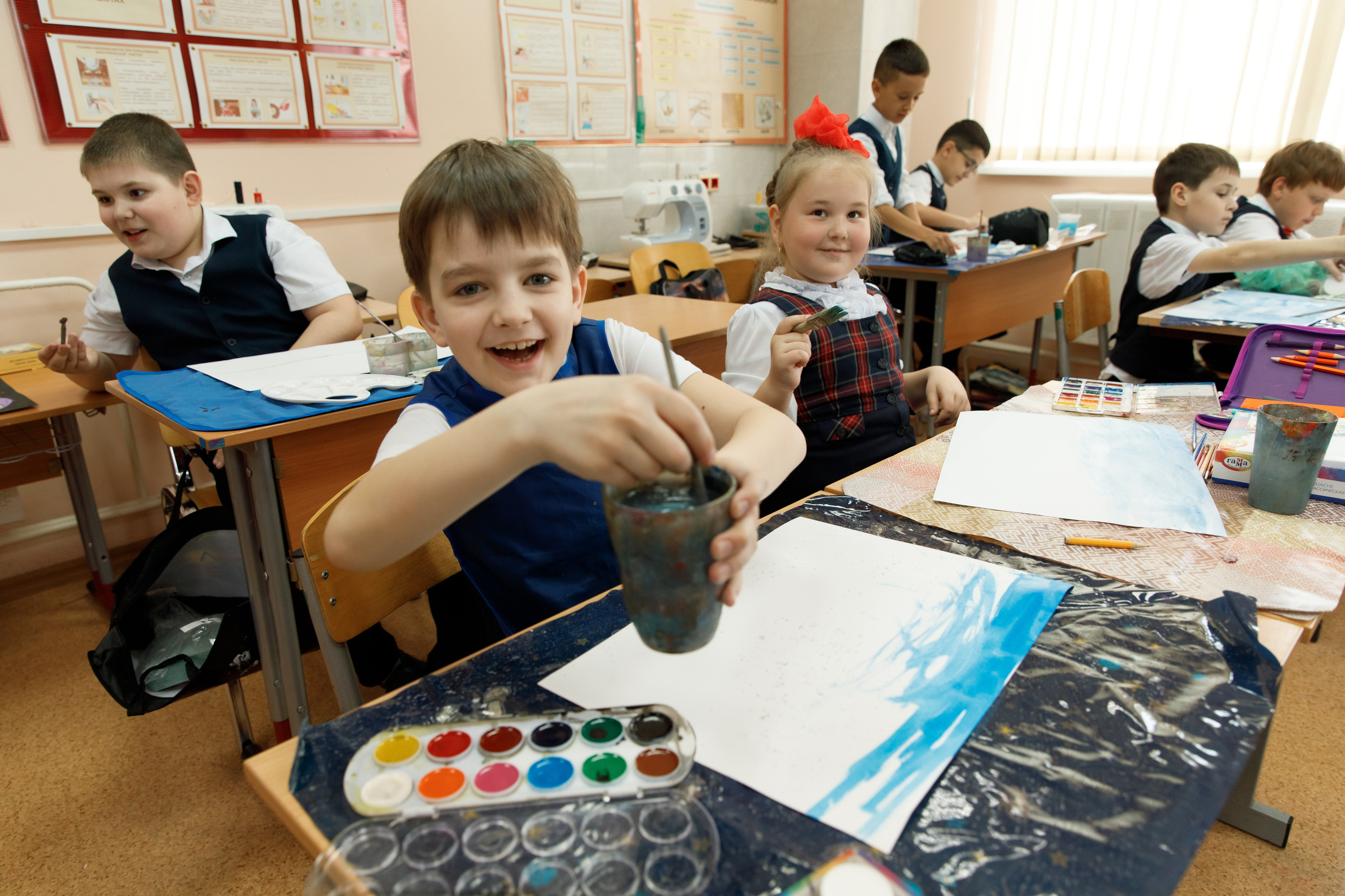 Школа «Кристалл» | 2 класс. Свадебный, семейный и школьный фотограф в Сызрани Максим Баталов