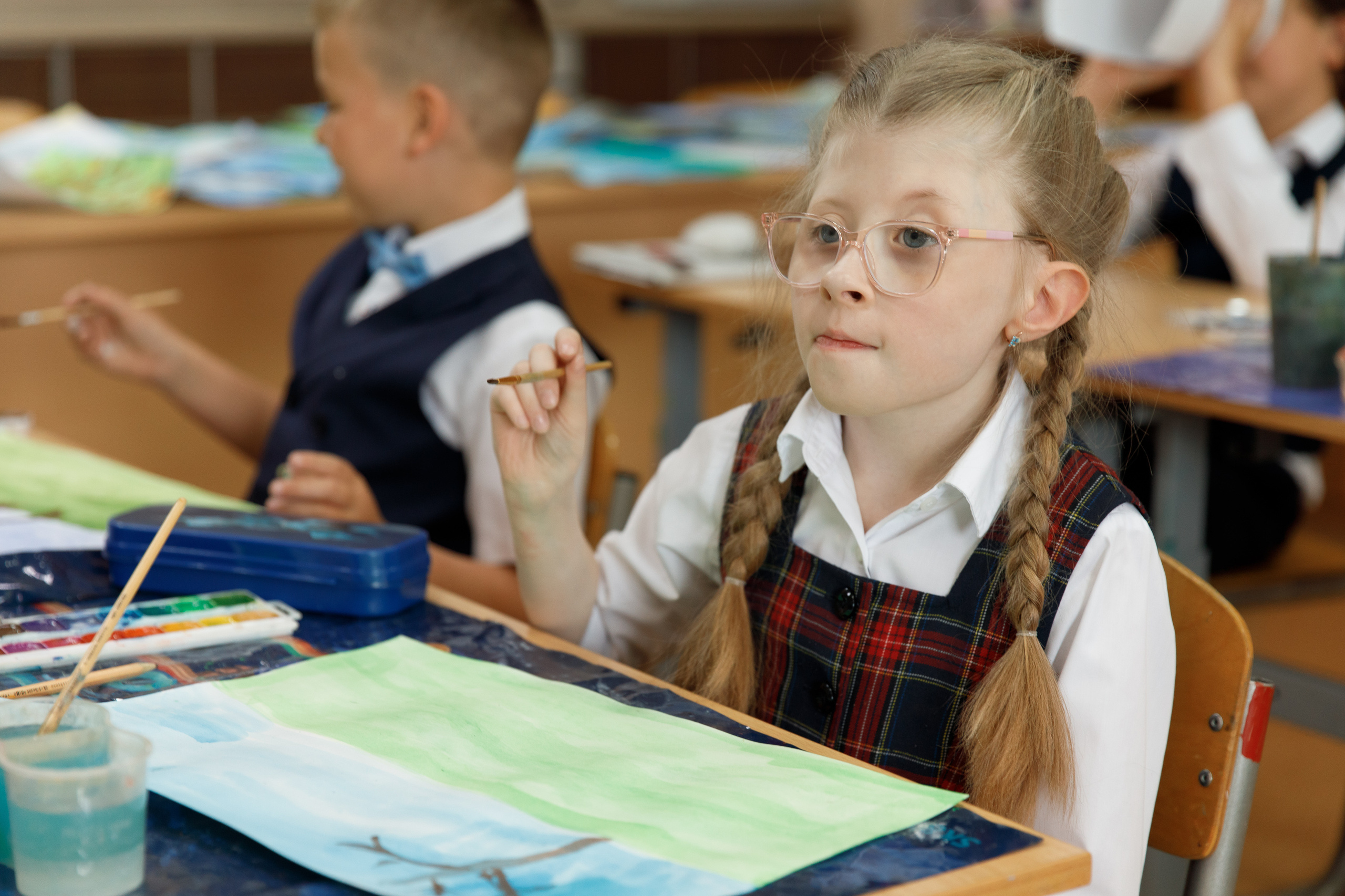 Школа «Кристалл» | 2 класс. Свадебный, семейный и школьный фотограф в Сызрани Максим Баталов