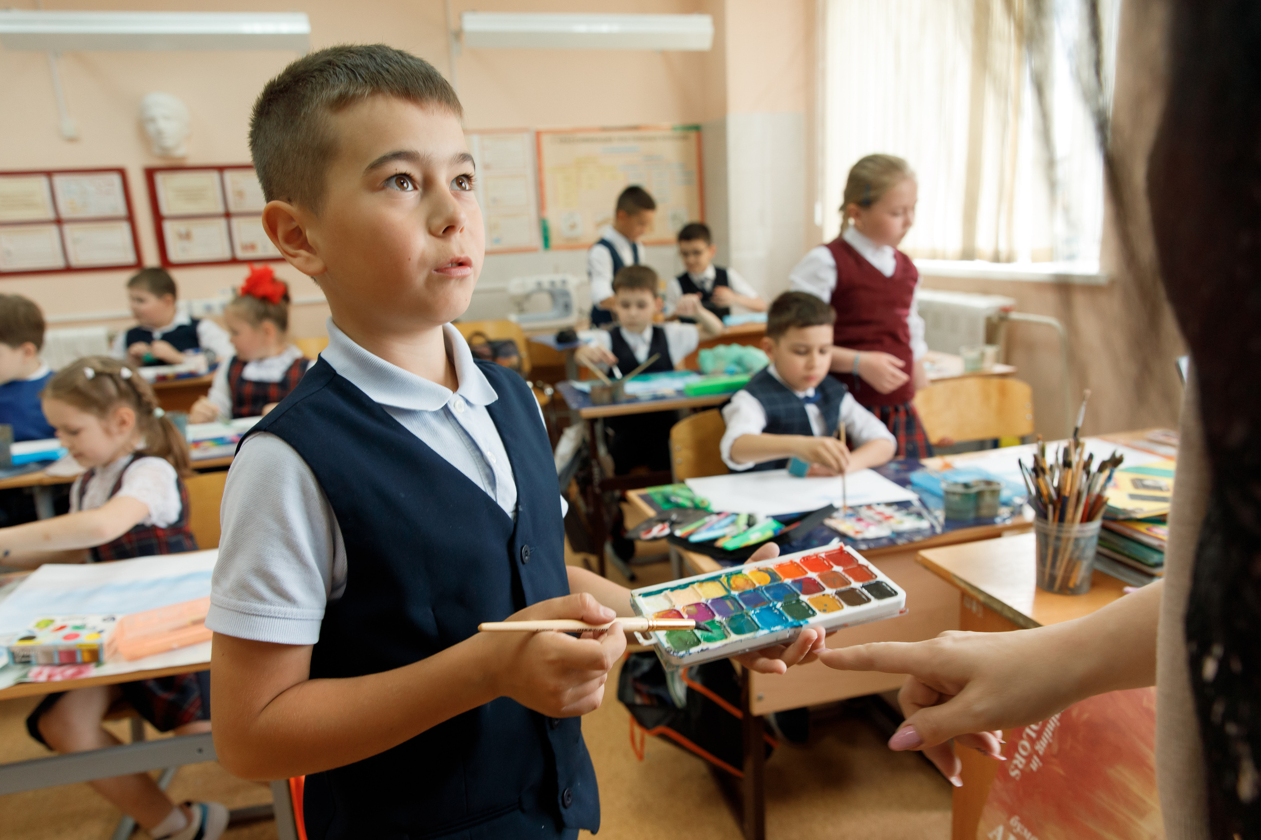 Школа «Кристалл» | 2 класс. Свадебный, семейный и школьный фотограф в Сызрани Максим Баталов