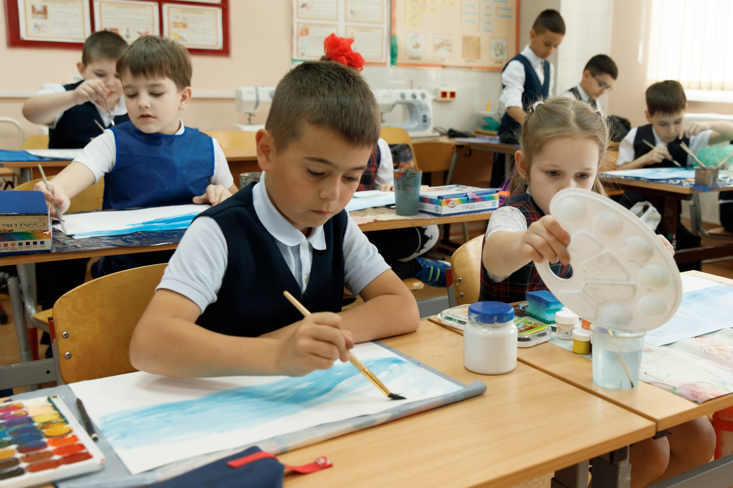 Школа «Кристалл» | 2 класс. Свадебный, семейный и школьный фотограф в Сызрани Максим Баталов