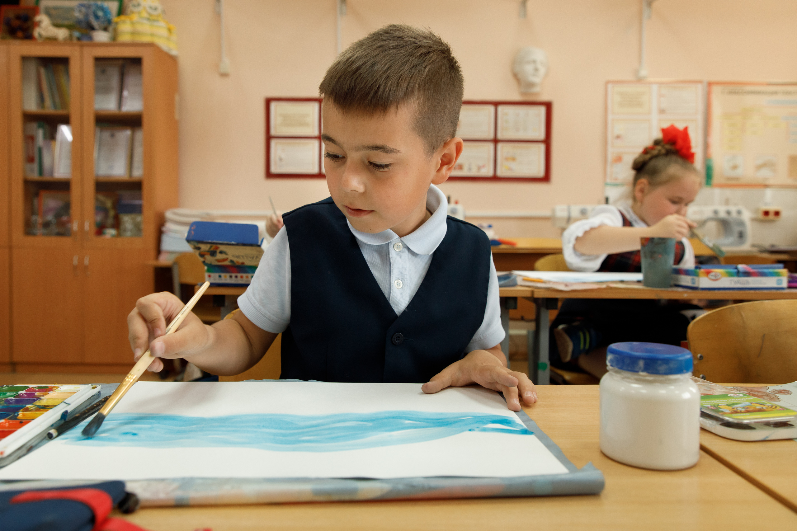 Школа «Кристалл» | 2 класс. Свадебный, семейный и школьный фотограф в Сызрани Максим Баталов